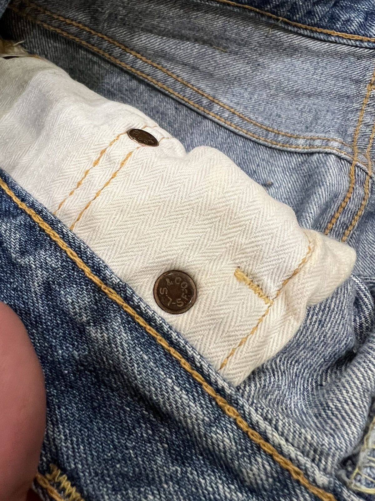 Levi's Vintage Flare Levis 517 Faded Denim Jean Size US 28 / EU 44 - 9 Thumbnail