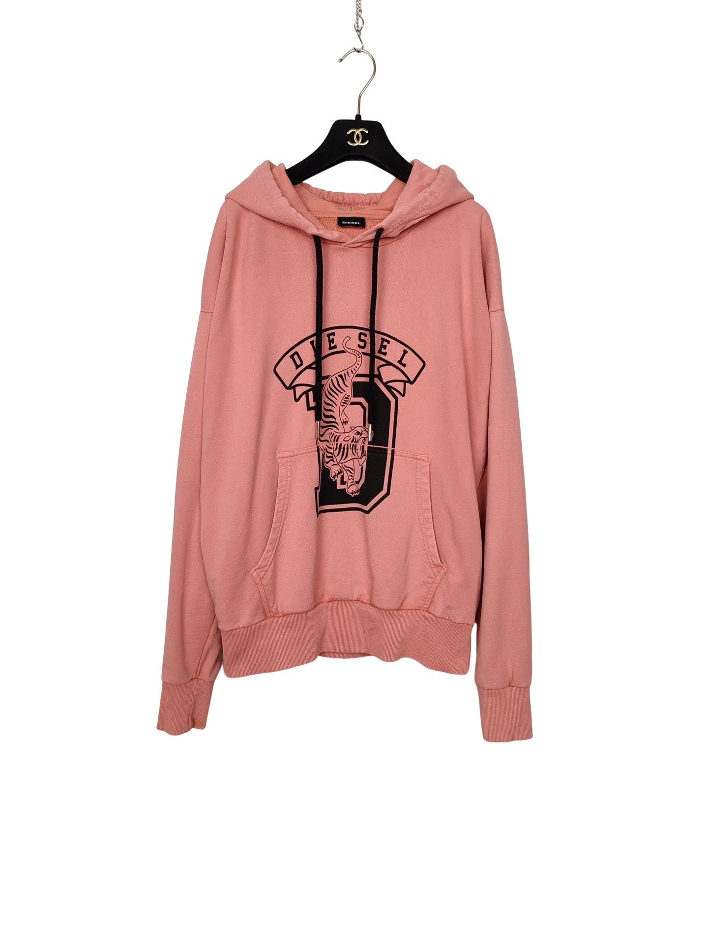 Diesel Diesel Tiger Graphic Hoodie Pink Size S Size US S / EU 44-46 / 1 - 1 Thumbnail