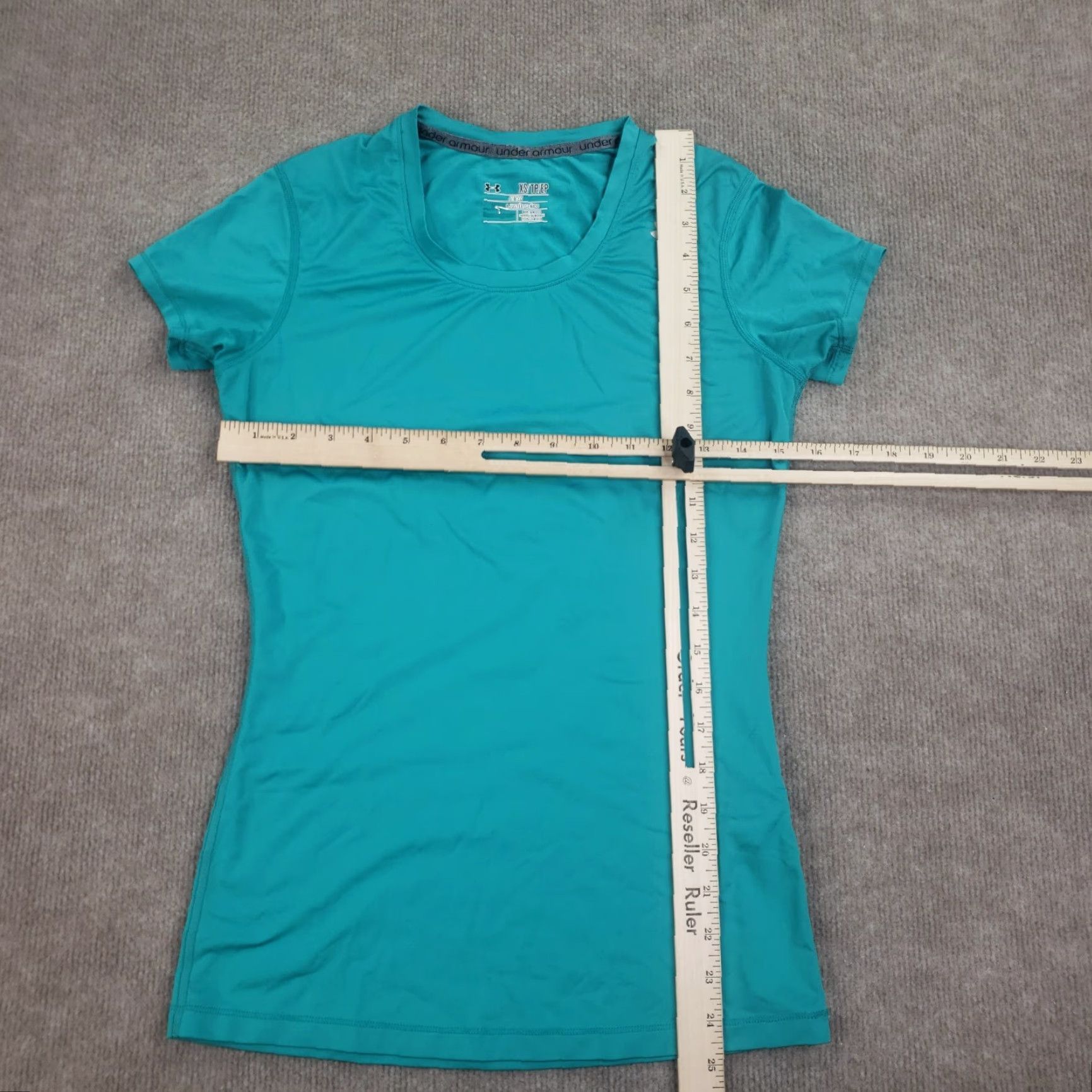 Under Armour Under Armour Women's Blue Short Sleeve T-Shirt Extra Small Size XS / US 0-2 / IT 36-38 - 2 Thumbnail