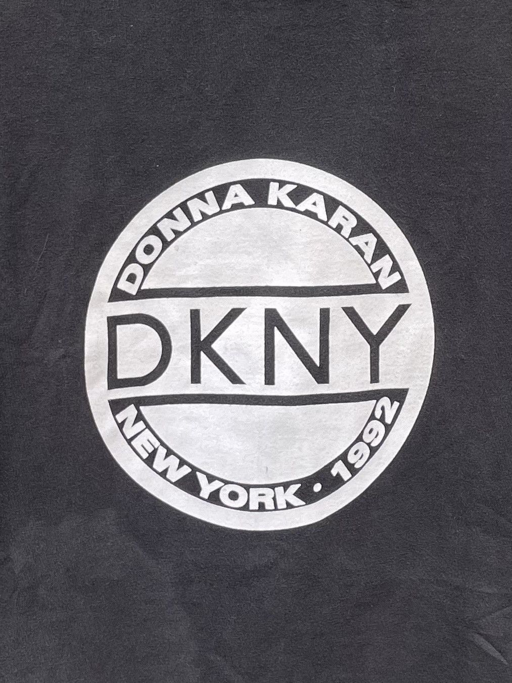 DKNY Vintage 1992 DKNY Donna Karan New York S/S T Shirt Size US XL / EU 56 / 4 - 4 Thumbnail
