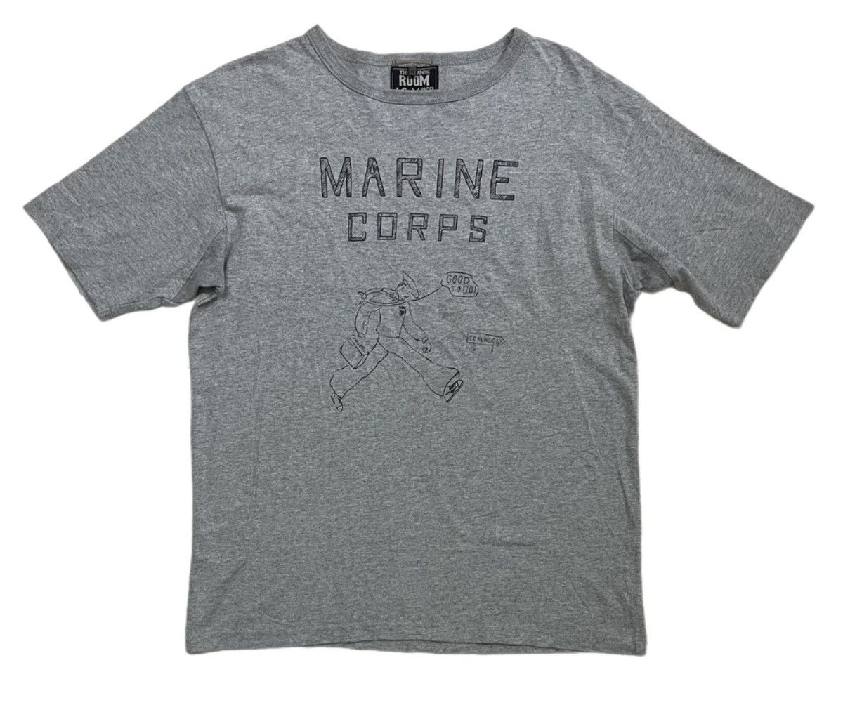 J.S. Homestead × Nigel Cabourn NIGEL CAROURN x JS HOMESTEAD Marine Corps T Shirt Size US M / EU 48-50 / 2 - 1 Thumbnail