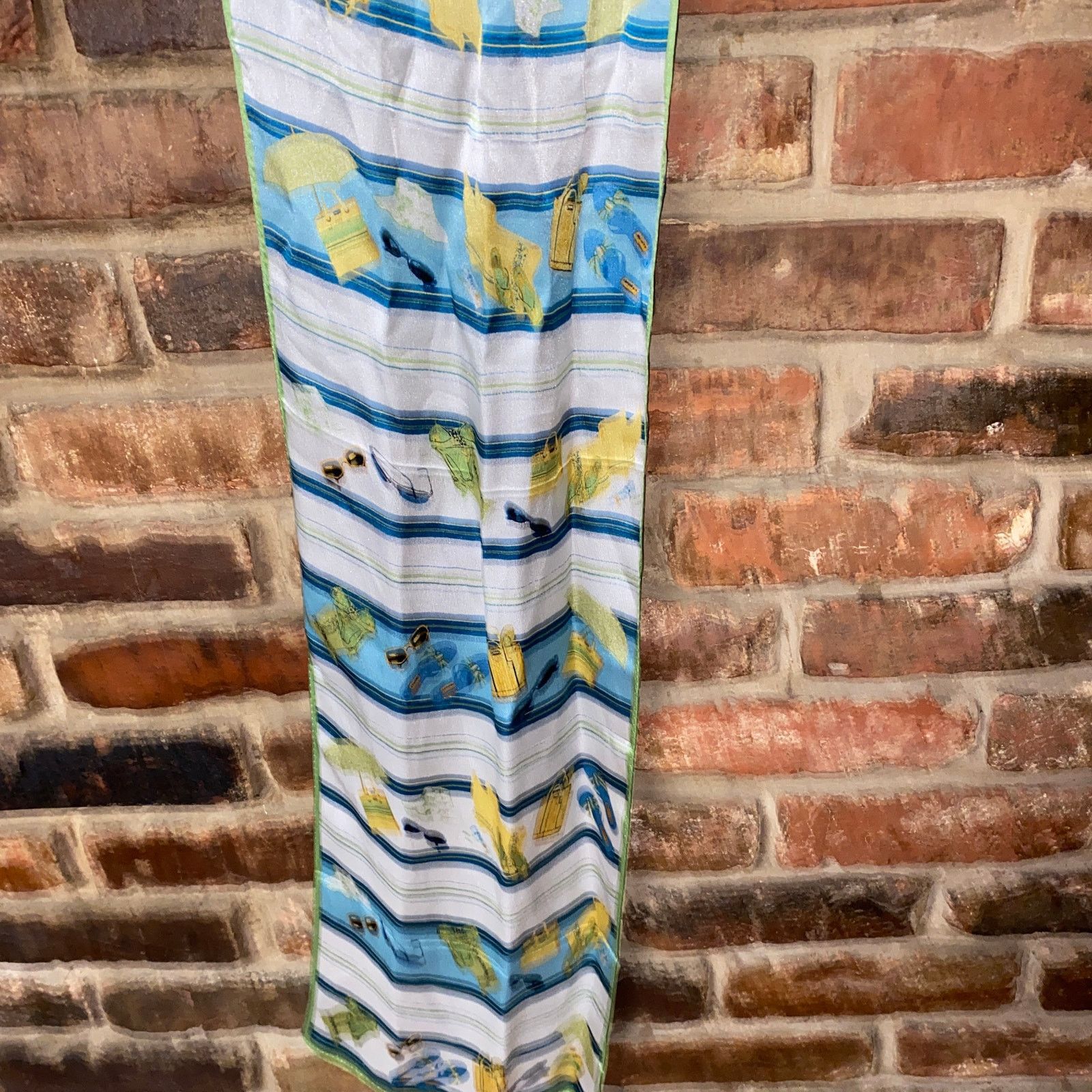 Other Women's Beach Summer Print Multicolored Scarf Size ONE SIZE - 3 Thumbnail