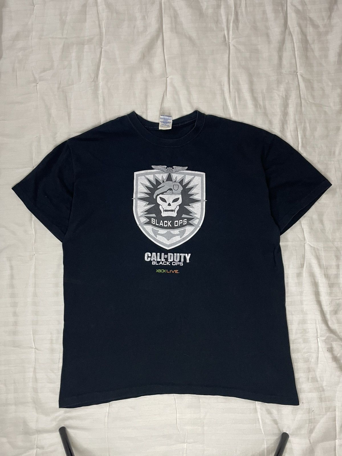 The Game Vintage Rare Call of Duty Black Ops Xbox Live Merch Tee Size US L / EU 52-54 / 3 - 1 Thumbnail