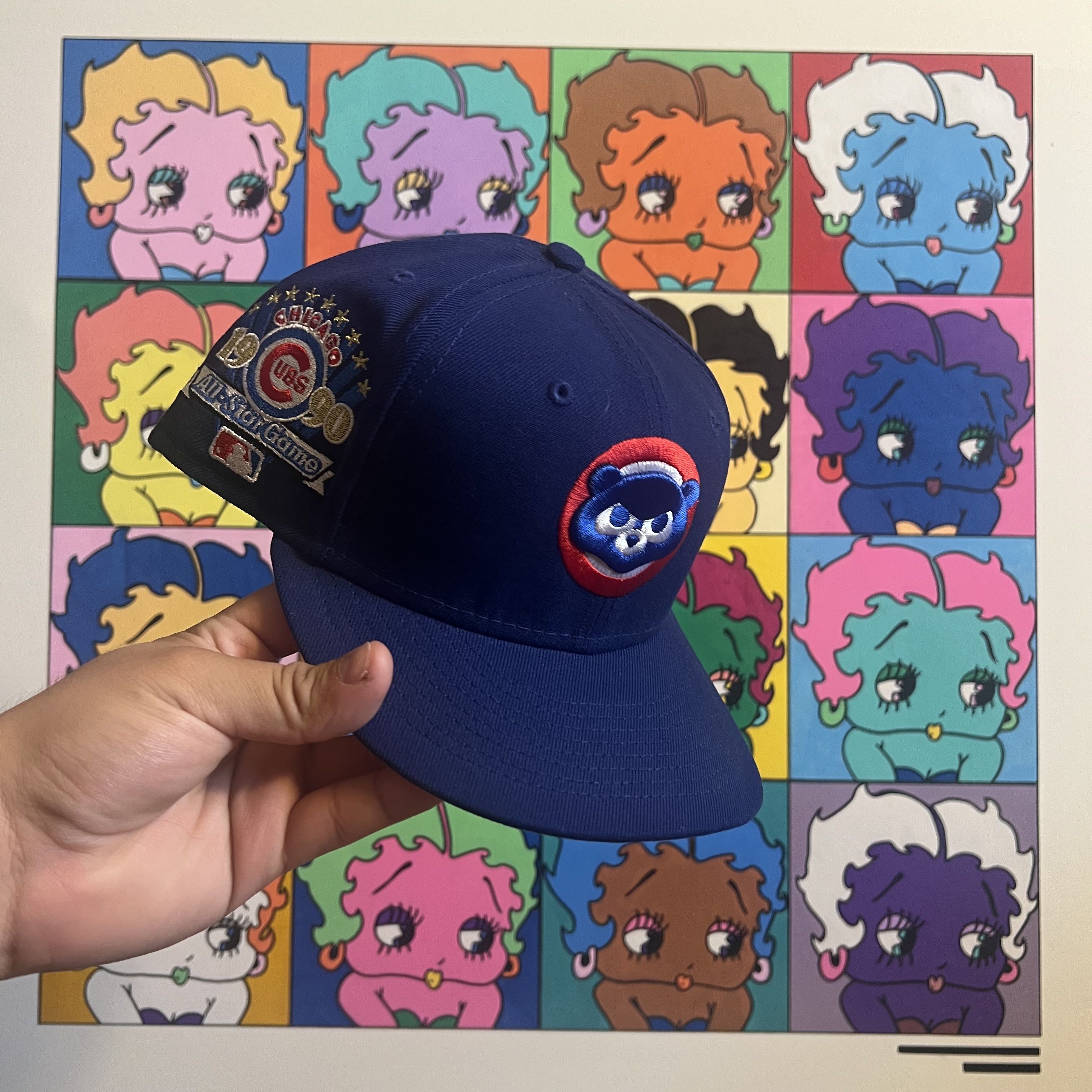 Hat Club Hat Club Pinky Chicago Cubs 90' ASG Size 7 1/4 Size ONE SIZE - 1 Thumbnail