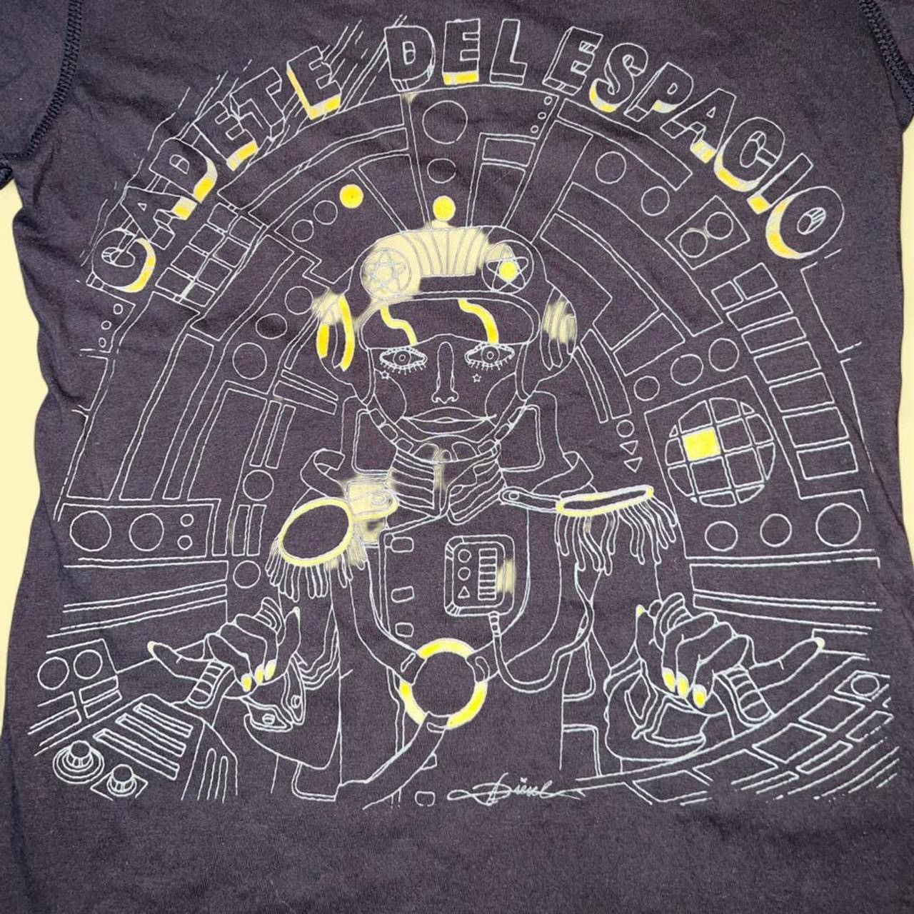 Diesel Diesel space cadet in Spanish graphic baby tee T shirt Y2K Size XS / US 0-2 / IT 36-38 - 2 Thumbnail