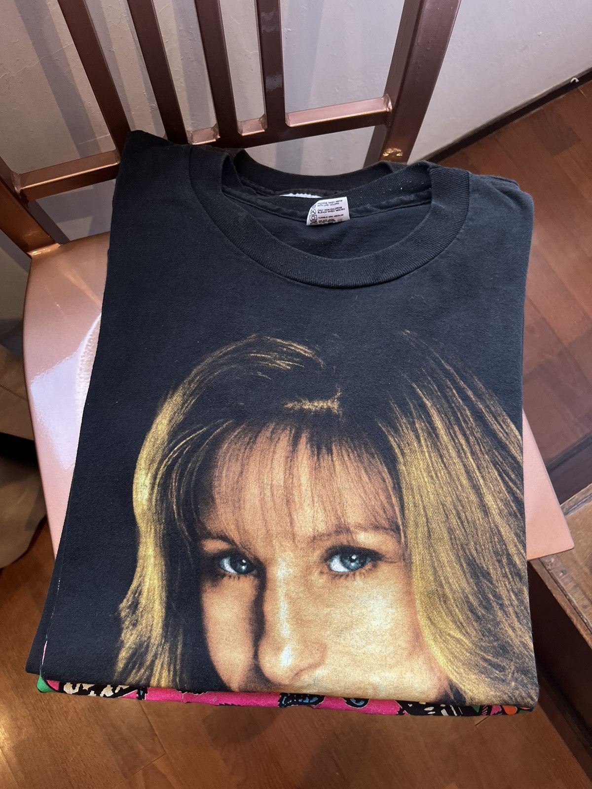 Band Tees × Vintage Vintage BARBRA The Concert 1994’s big face Tshirt Size US XL / EU 56 / 4 - 1 Thumbnail