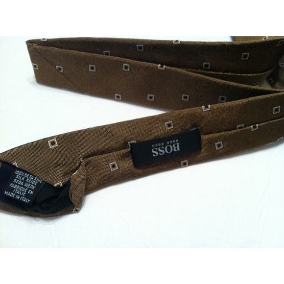 Hugo Boss HUGO BOSS NEW TIE 3 1/2" MADE IN ITALY Size ONE SIZE - 6 Thumbnail
