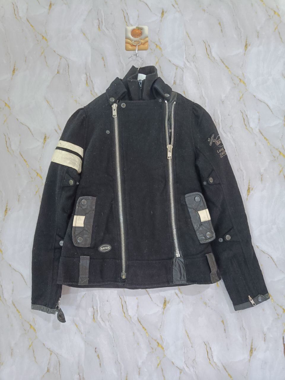 Bates Hats BATES LONG BEACH RACING BIKERS JACKET Size US S / EU 44-46 / 1 - 1 Thumbnail