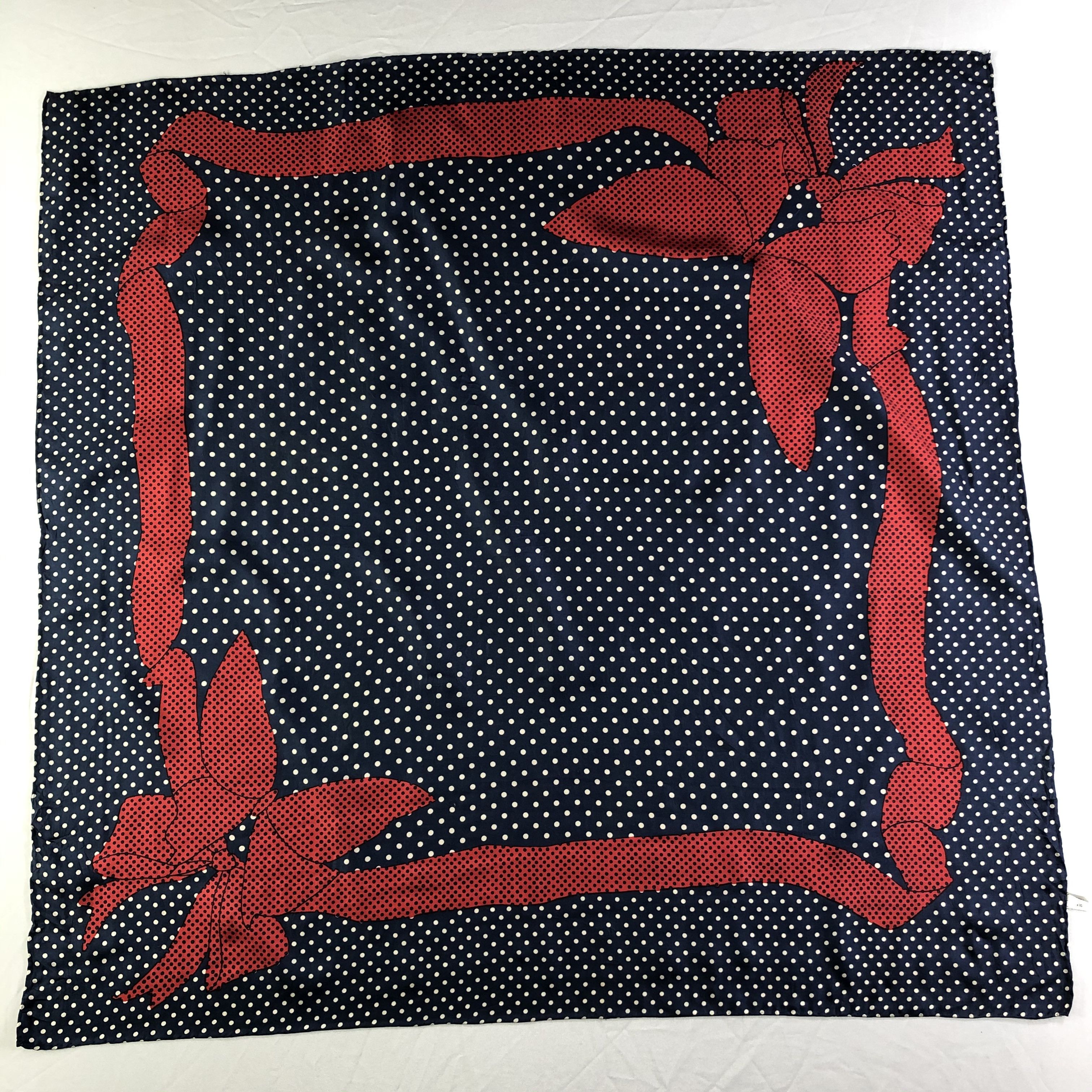 Vintage Vintage Silk Scarf Size ONE SIZE - 2 Thumbnail