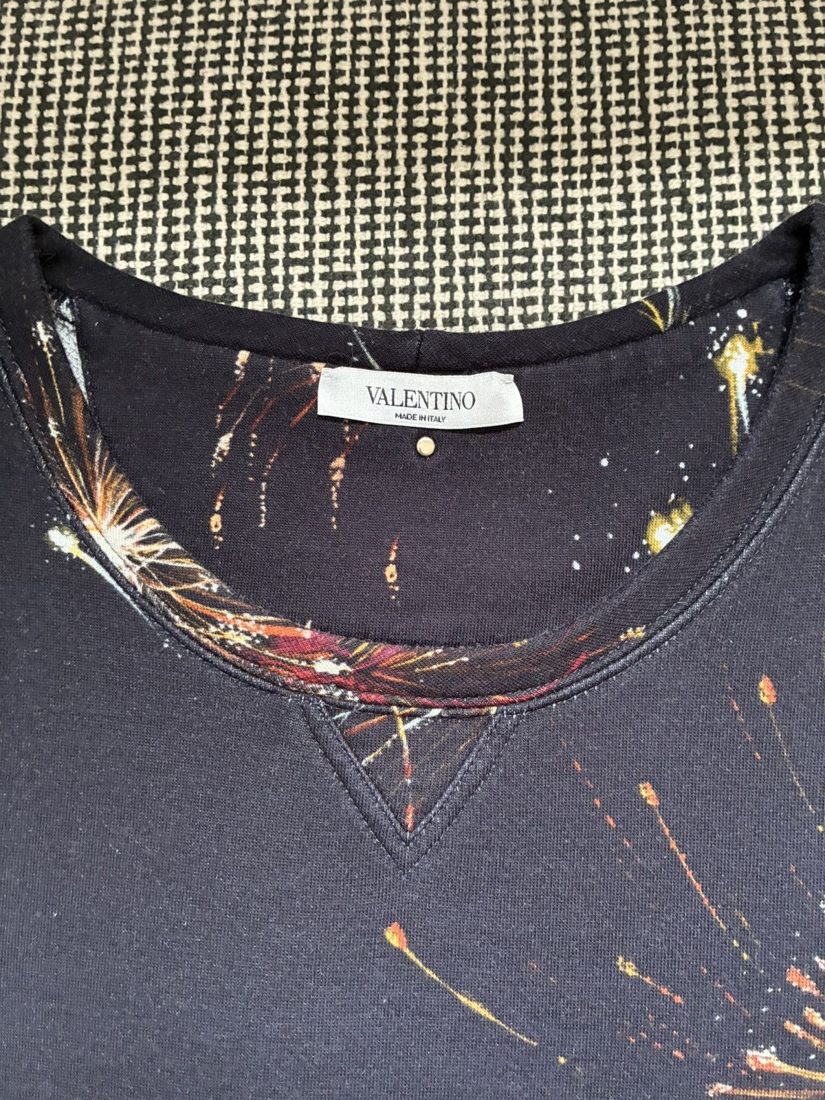 Valentino Valentino Garavani Fireworks Print Jumper Size US M / EU 48-50 / 2 - 6 Thumbnail