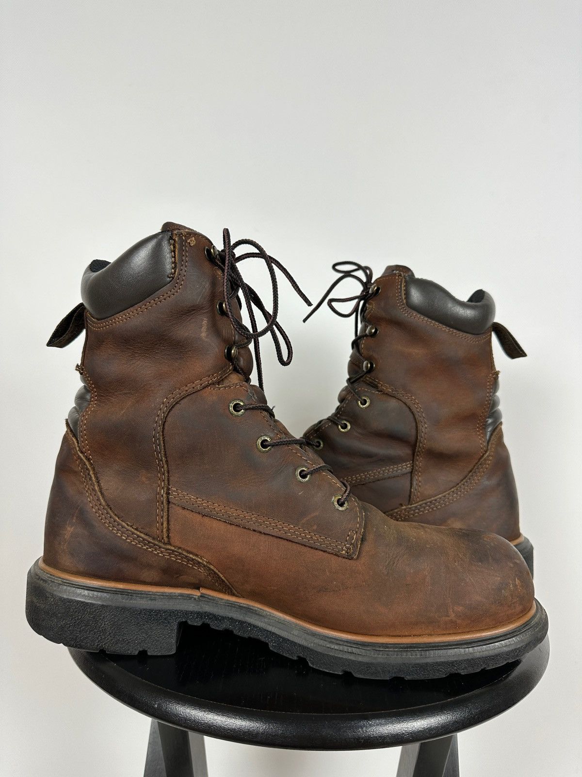 Red Wing Red Wing ASTM F2892-11 Brown Leather Waterproof Boots Size US 11 / EU 44 - 6 Thumbnail