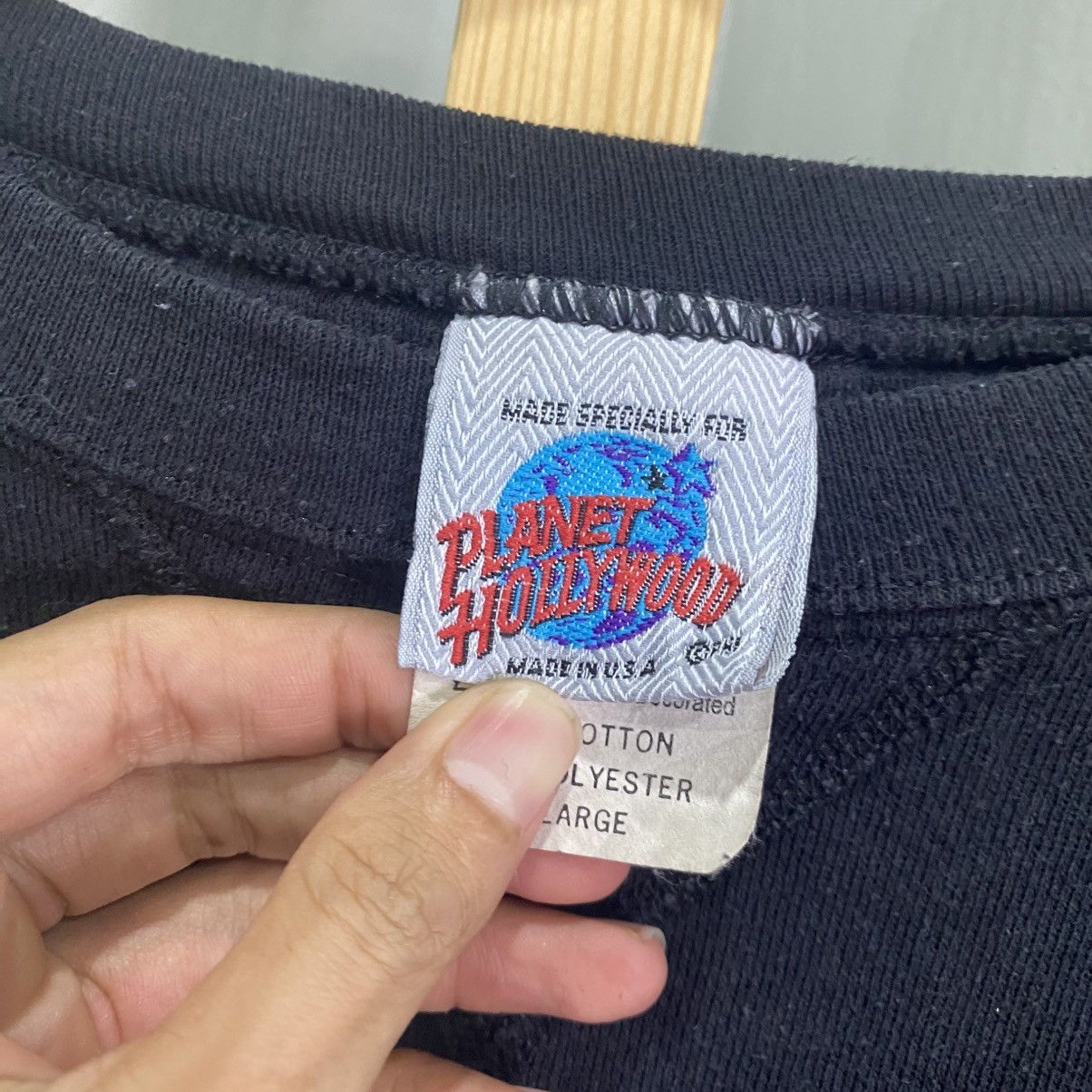 Planet Hollywood Vintage 90s Planet Hollywood Chicago Embroidered Sweatshirt Size US XL / EU 56 / 4 - 8 Thumbnail