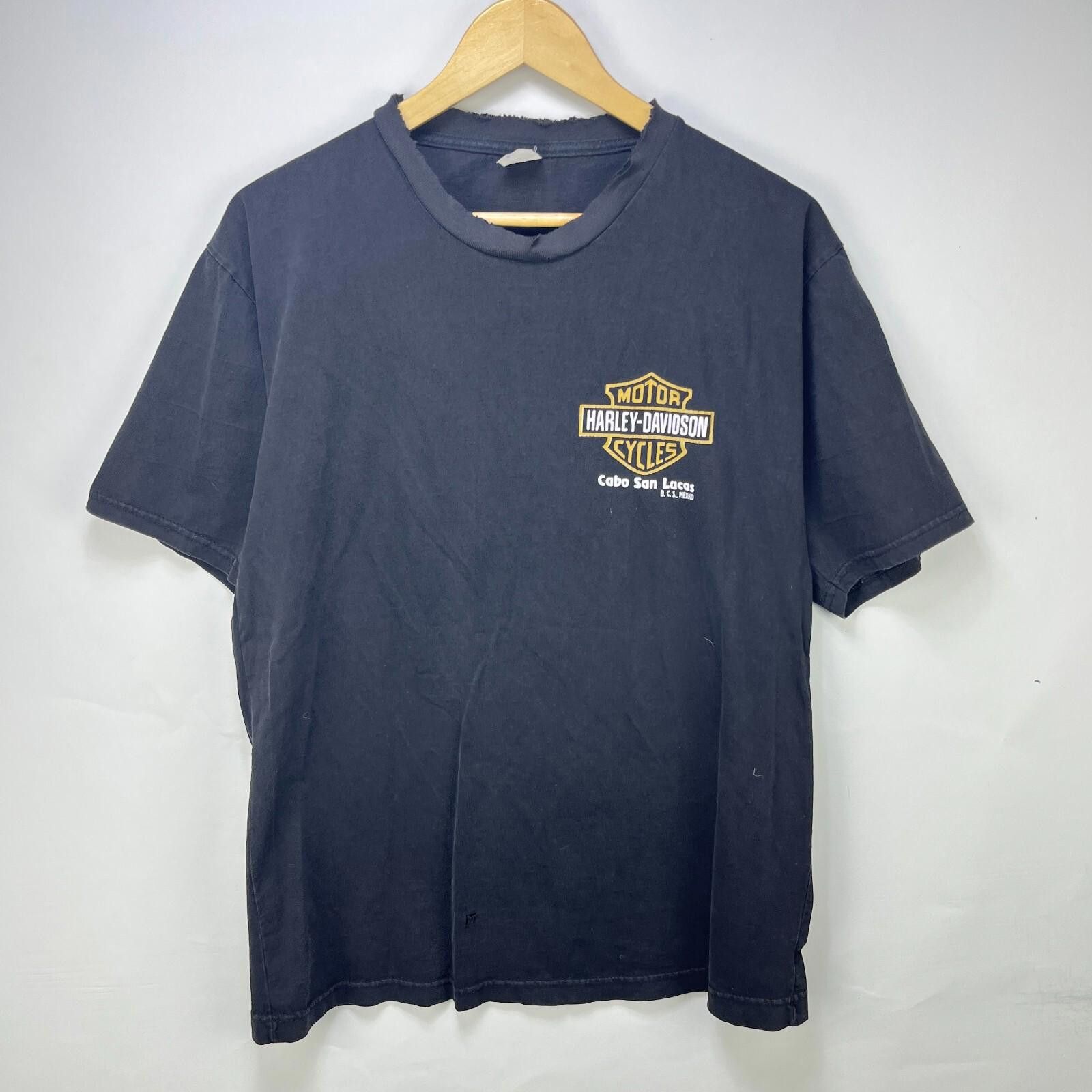 Harley Davidson Vintage Harley-Davidson Faded Mexico Motorcycle Shirt Large Size US L / EU 52-54 / 3 - 1 Thumbnail