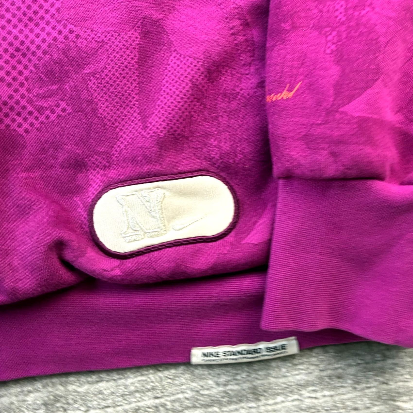 Nike Nike Tracksuit Mens Medium Purple Jacket Pants Set Standard Issue Basketball Size 40R - 4 Thumbnail