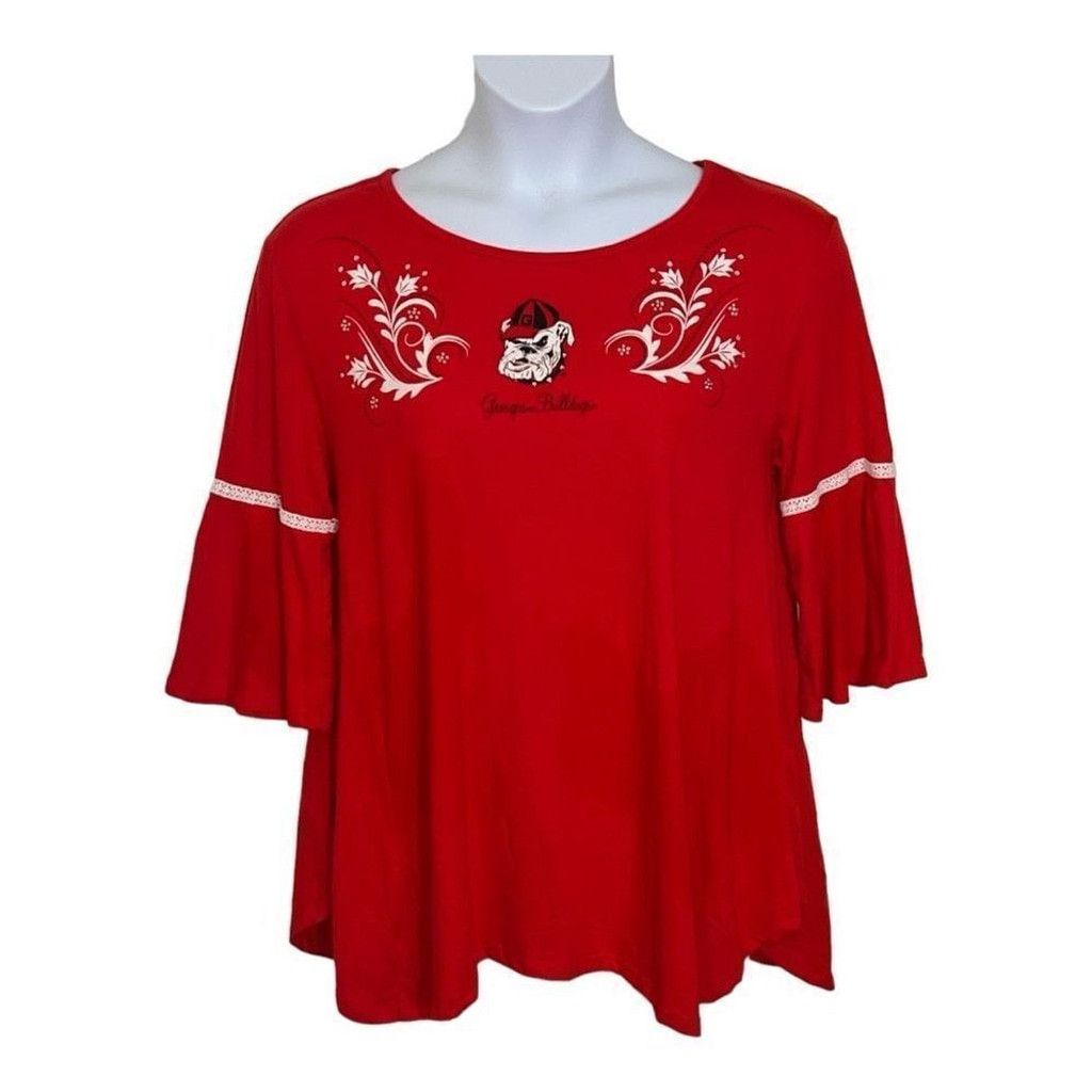 Other Knight apparel large, Georgia, Bulldogs T-shirt Size L / US 10 / IT 46 - 1 Thumbnail