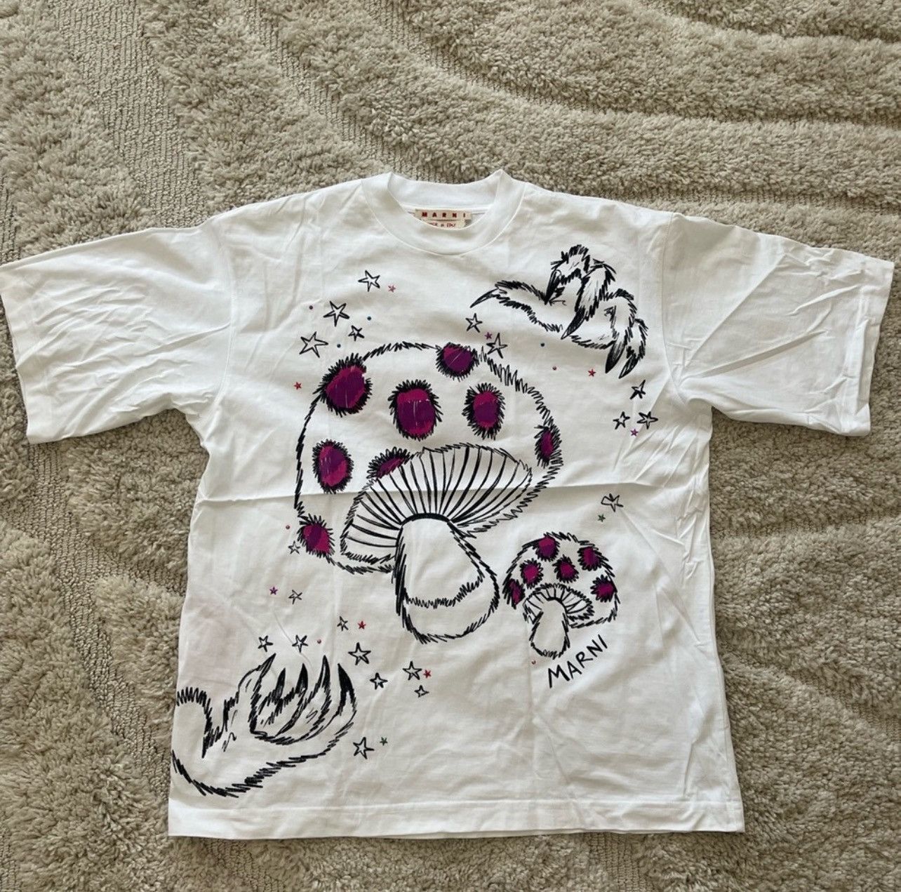Marni Marni Exclusive Shroom Tee Size XS Size US M / EU 48-50 / 2 - 1 Thumbnail
