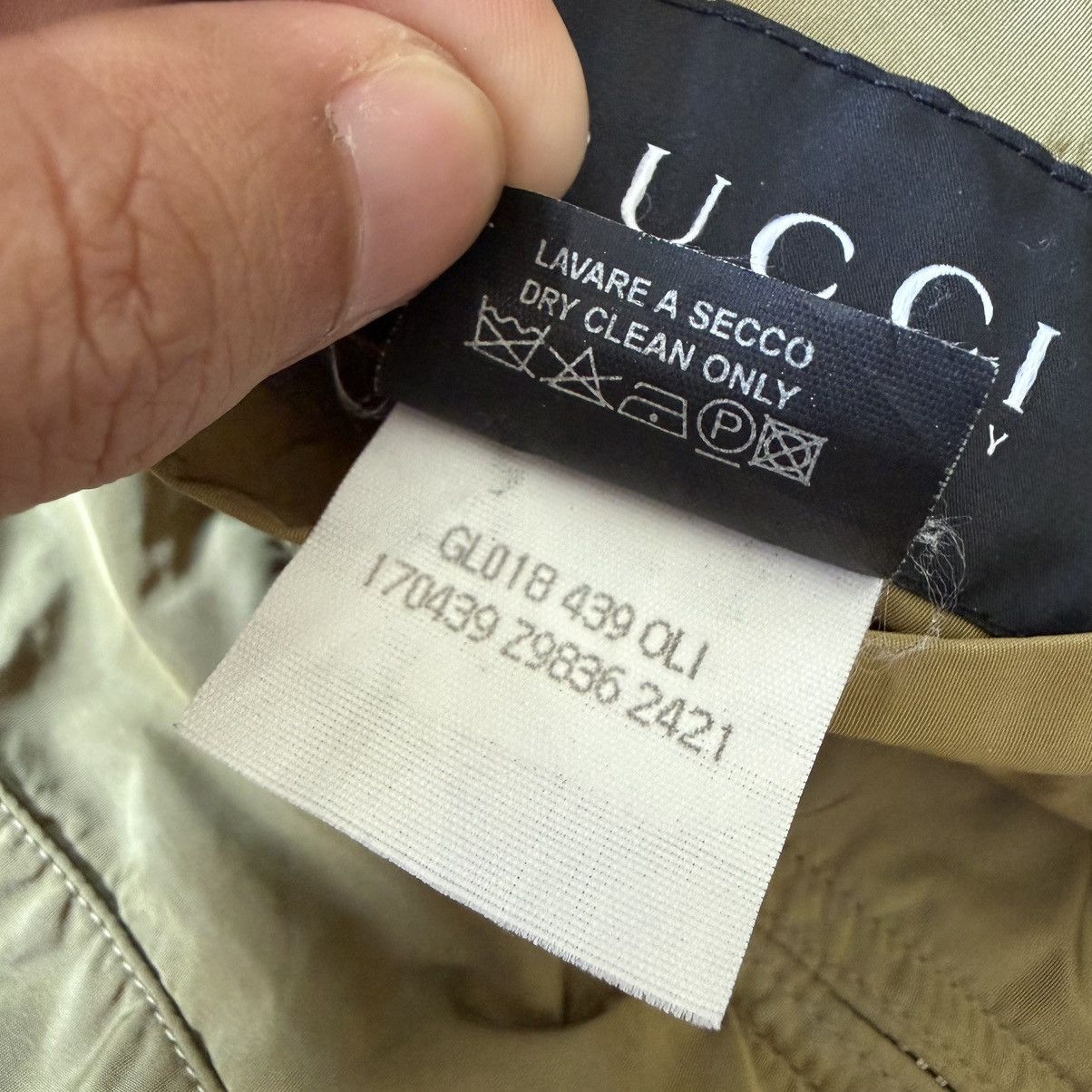 Gucci Gucci - Tom Ford - Reversible Nylon Military Bomber Jacket Size US L / EU 52-54 / 3 - 9 Thumbnail