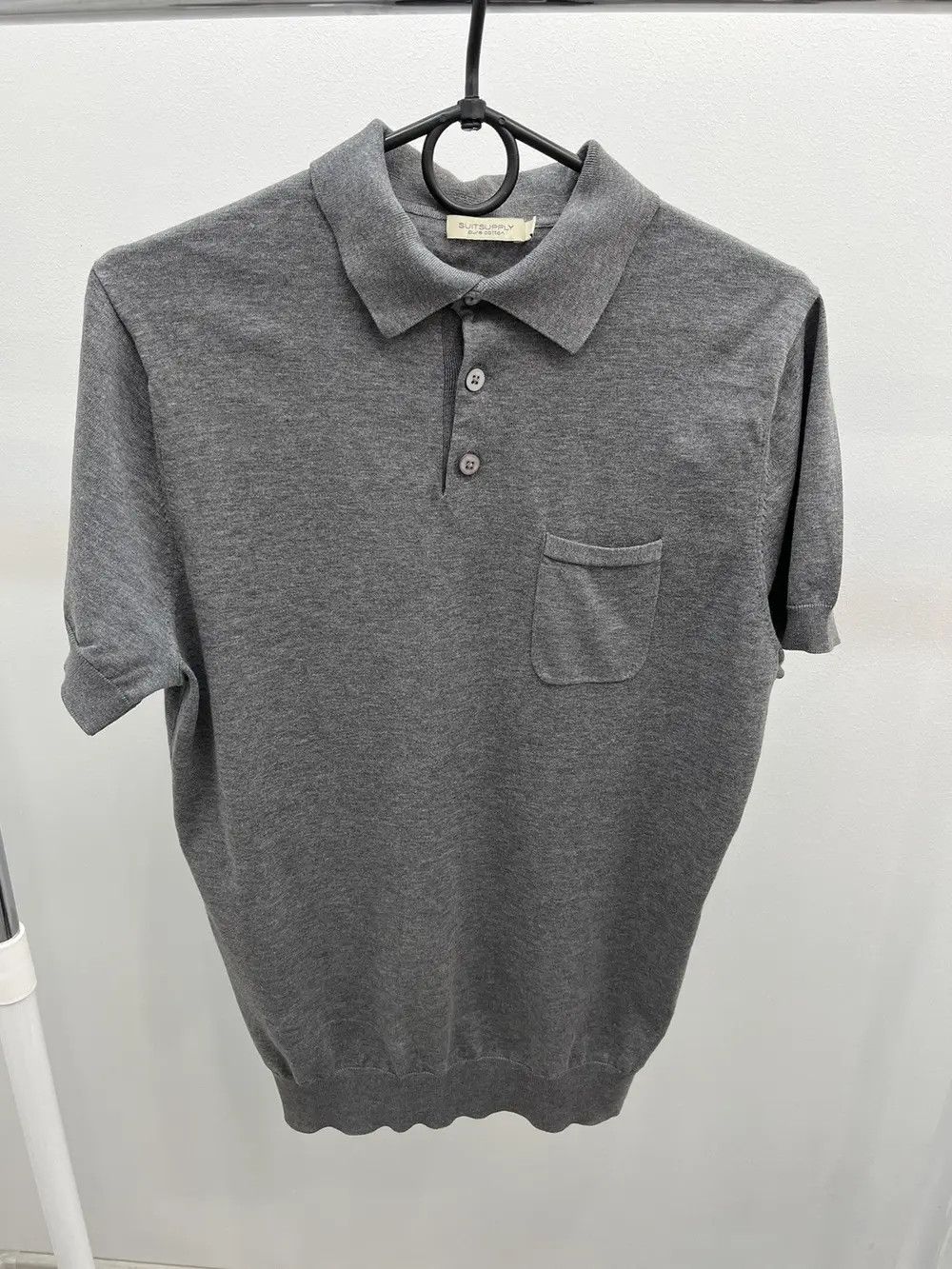 Suitsupply Suitsupply Pure Cotton Polo Shirt Tee Size US M / EU 48-50 / 2 - 1 Thumbnail