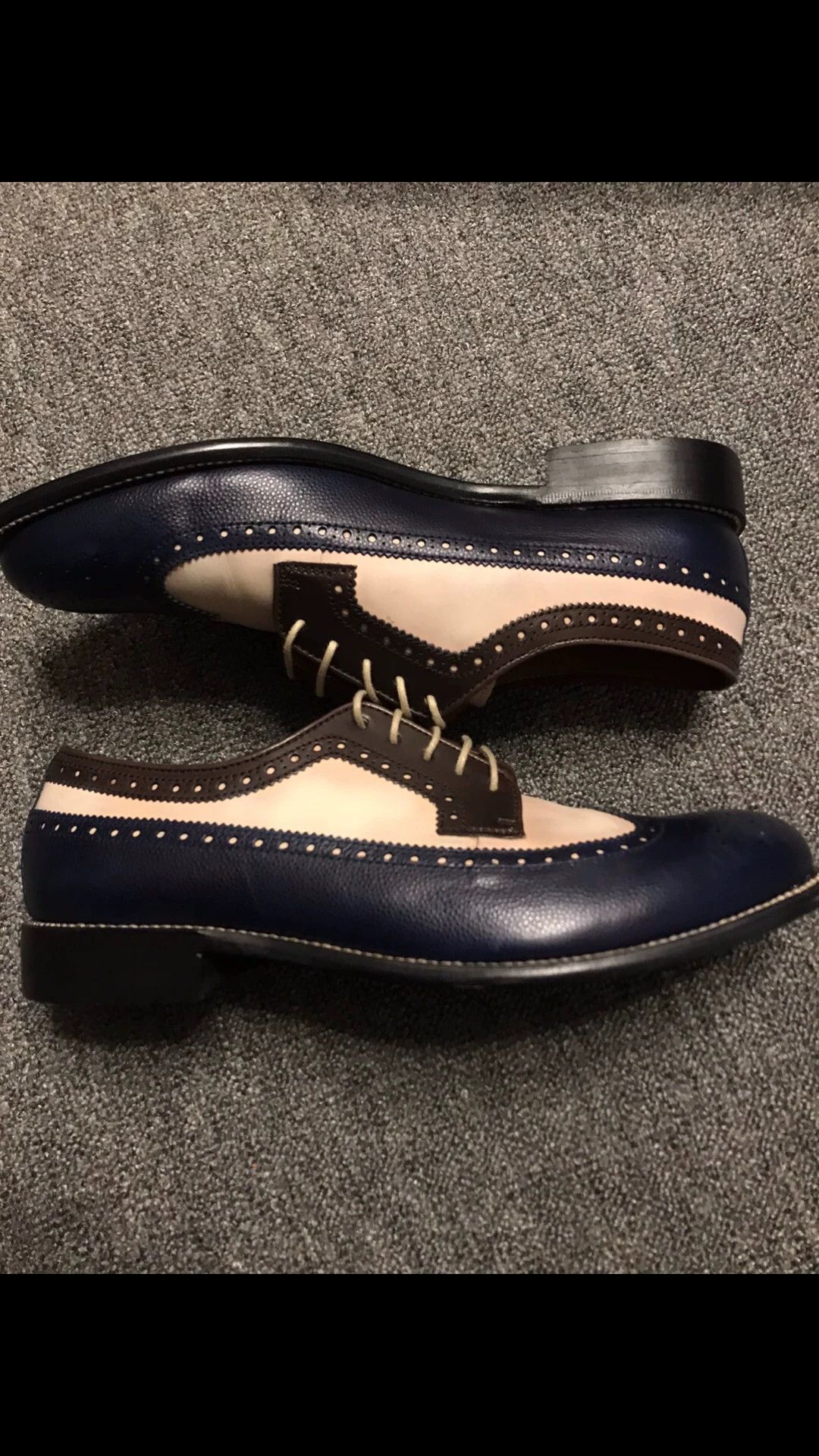 Other LOTTUSSE three-tone brogue style casual shoes size 42.5 Size US 9.5 / EU 42-43 - 5 Thumbnail