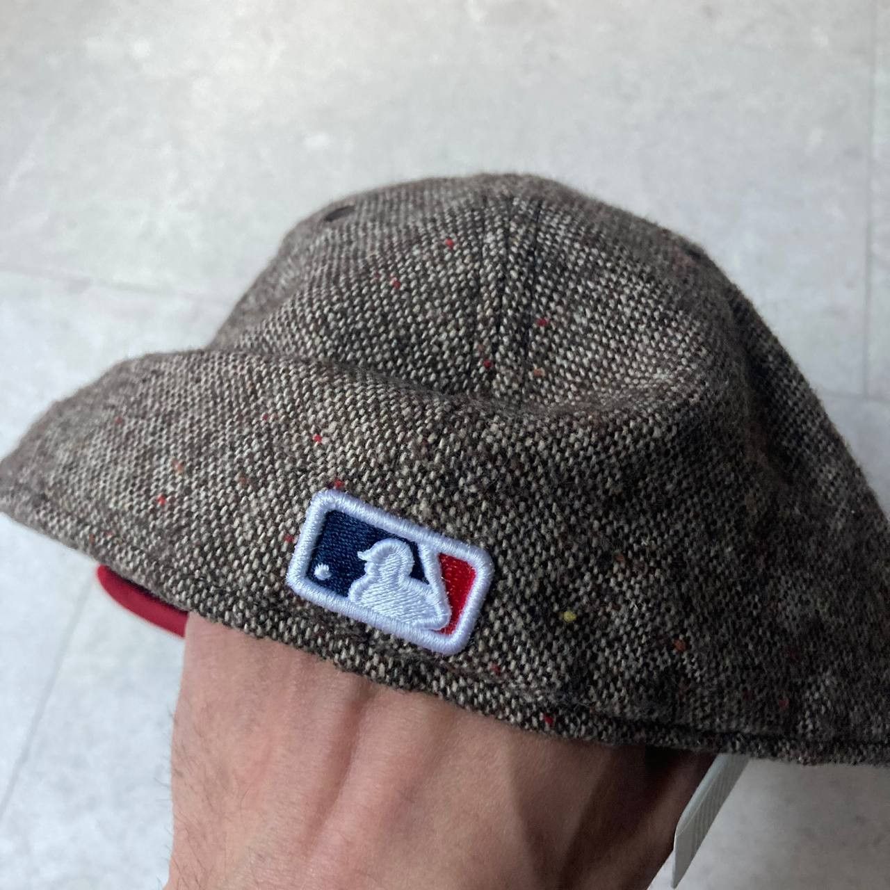 New Era Atlanta Braves MLB Baseball New Era Fullcap Size 7 5/8 60 cm Size ONE SIZE - 3 Thumbnail