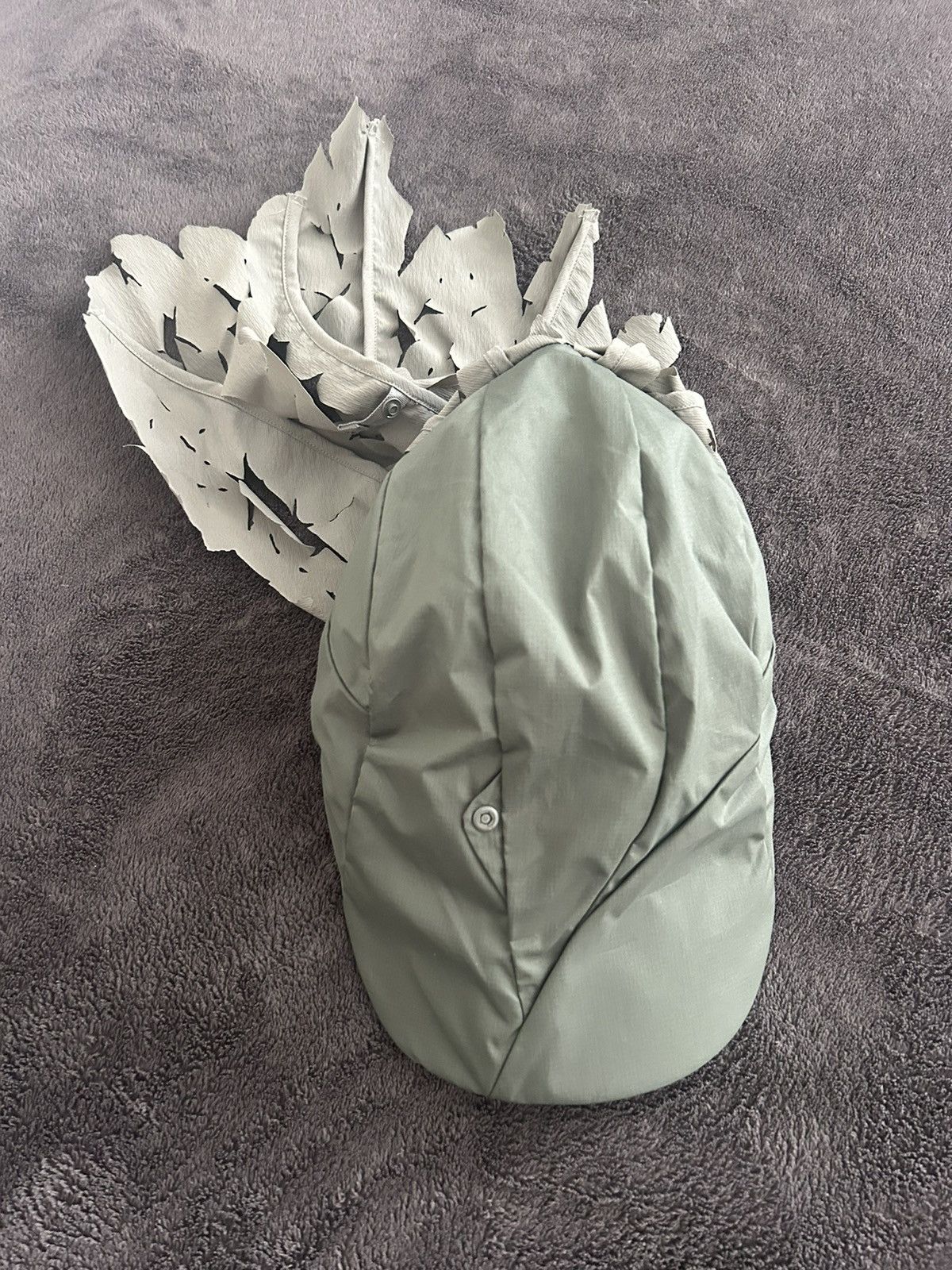POST ARCHIVE FACTION (PAF) 6.0 left green leaf camo hat Size ONE SIZE - 4 Thumbnail