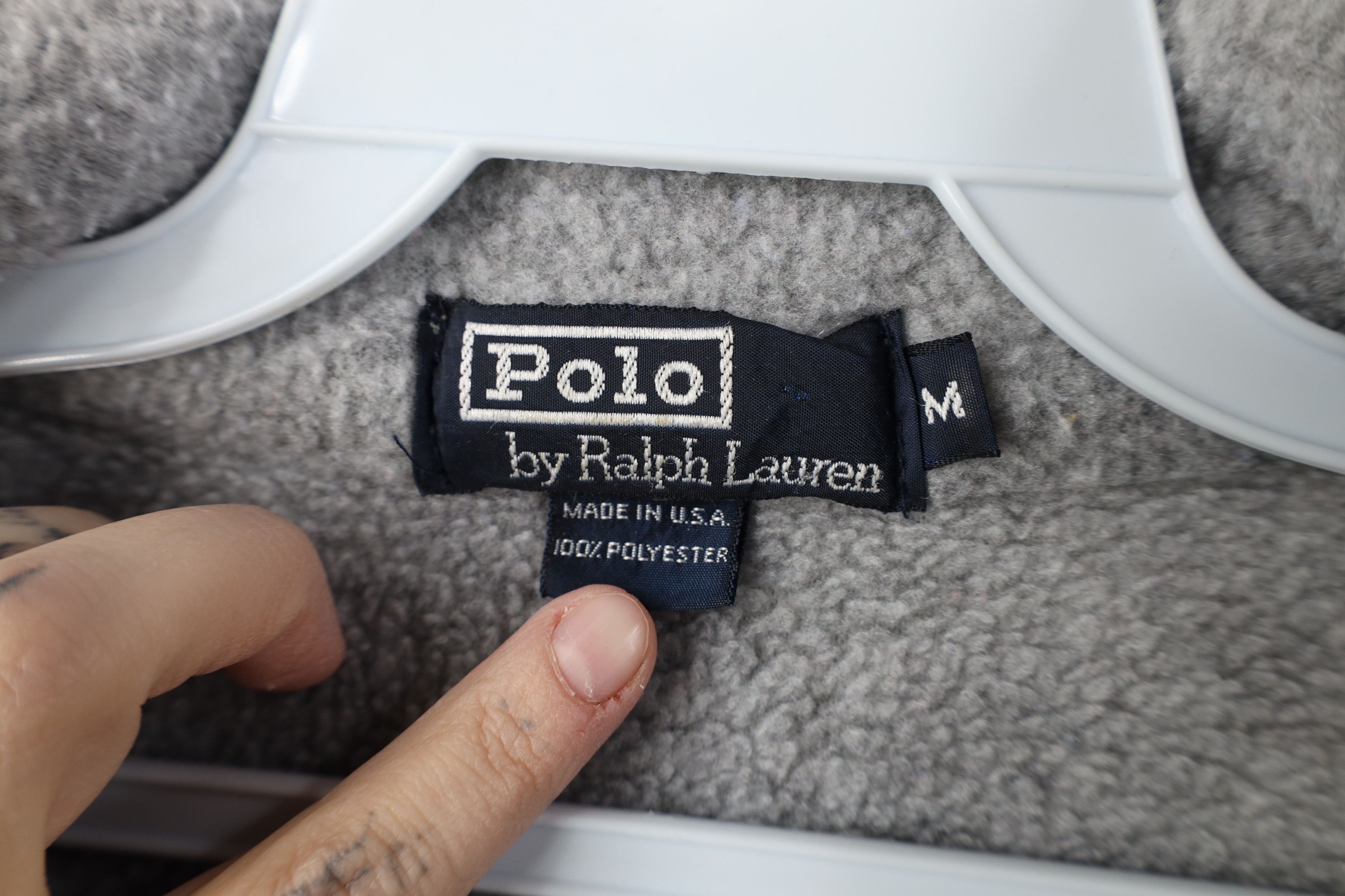 Polo Ralph Lauren Vintage 90s Ralph Lauren Hi Tech Half Zip Fleece Sweater USA Size US M / EU 48-50 / 2 - 9 Thumbnail