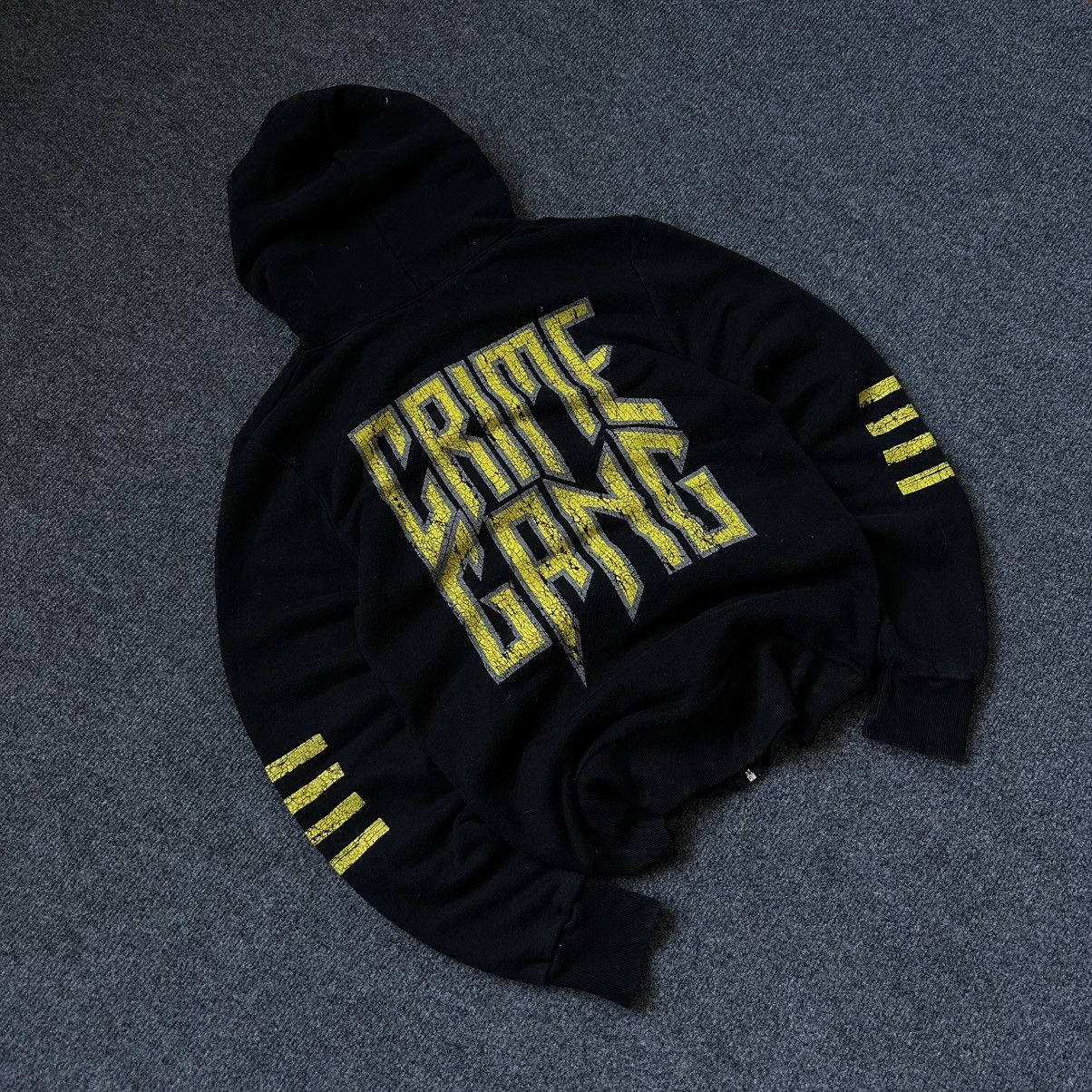 Crime London VTG Hooligan Style Crime Zip Hoodie Size Xs Japan 00s USA Size US XS / EU 42 / 0 - 5 Thumbnail