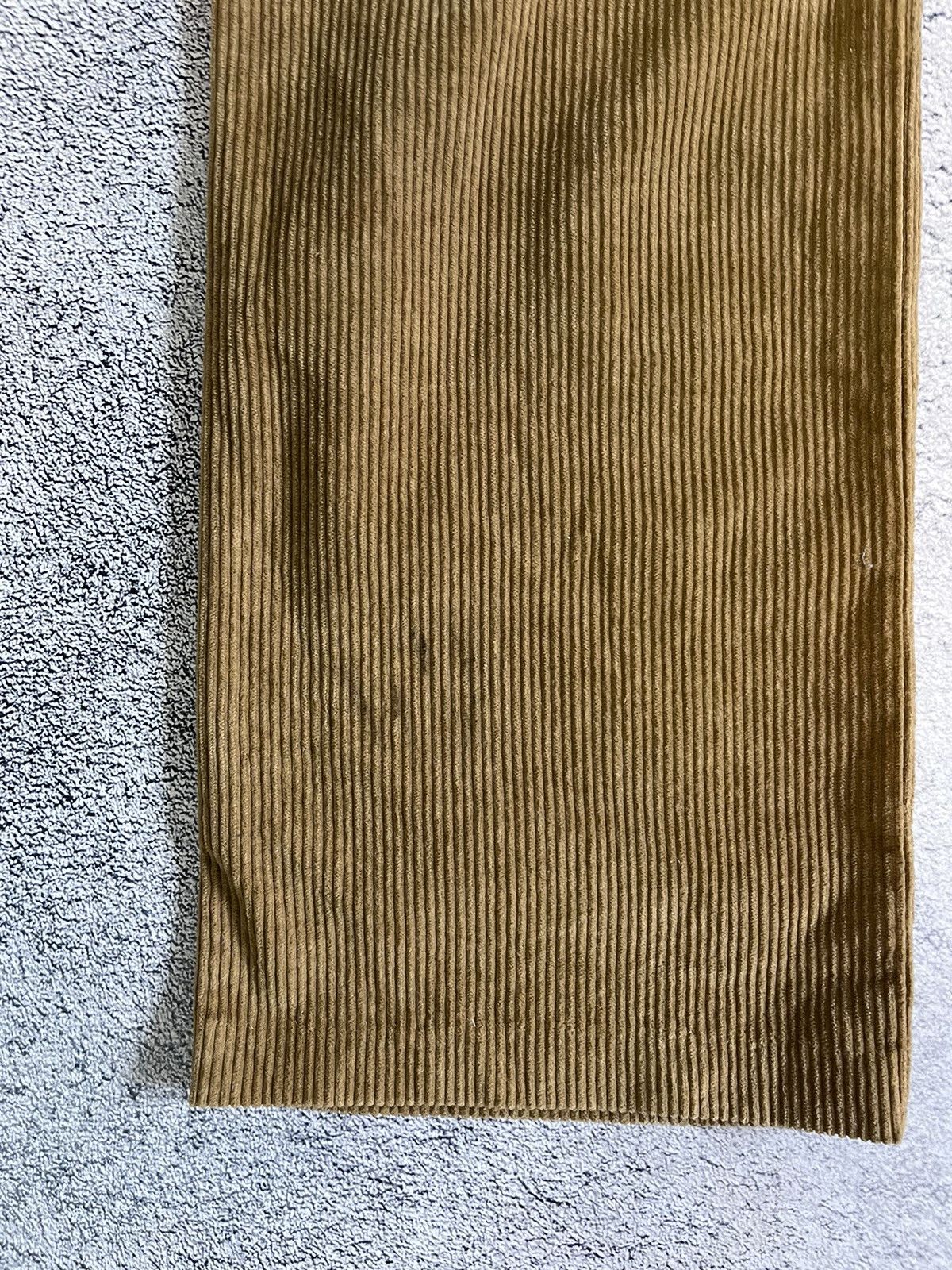 Dolce & Gabbana Dolce Gabbana Men’s Pants Corduroy Vintage Brown Metal Logo Size US 31 - 19 Thumbnail
