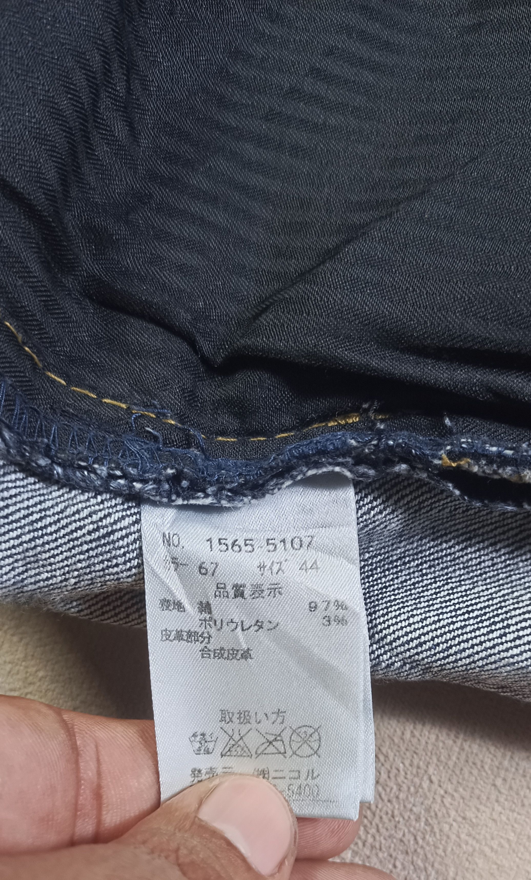 Japanese Brand HideAways Flare INDIGO Distressed Jeans Size US 32 / EU 48 - 15 Thumbnail