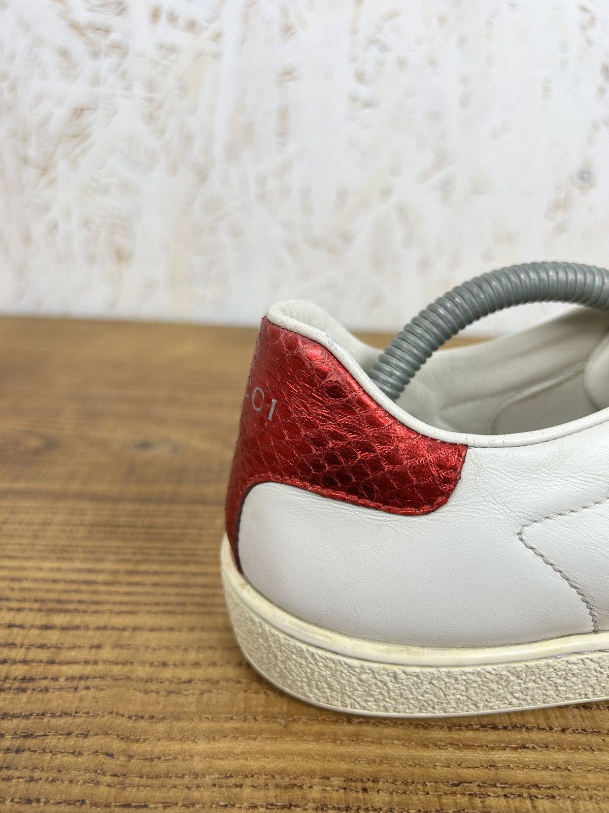 Gucci Gucci Ace Pineapple Low Top Sneakers White 36 1/2 Size US 6.5 / IT 36.5 - 7 Thumbnail