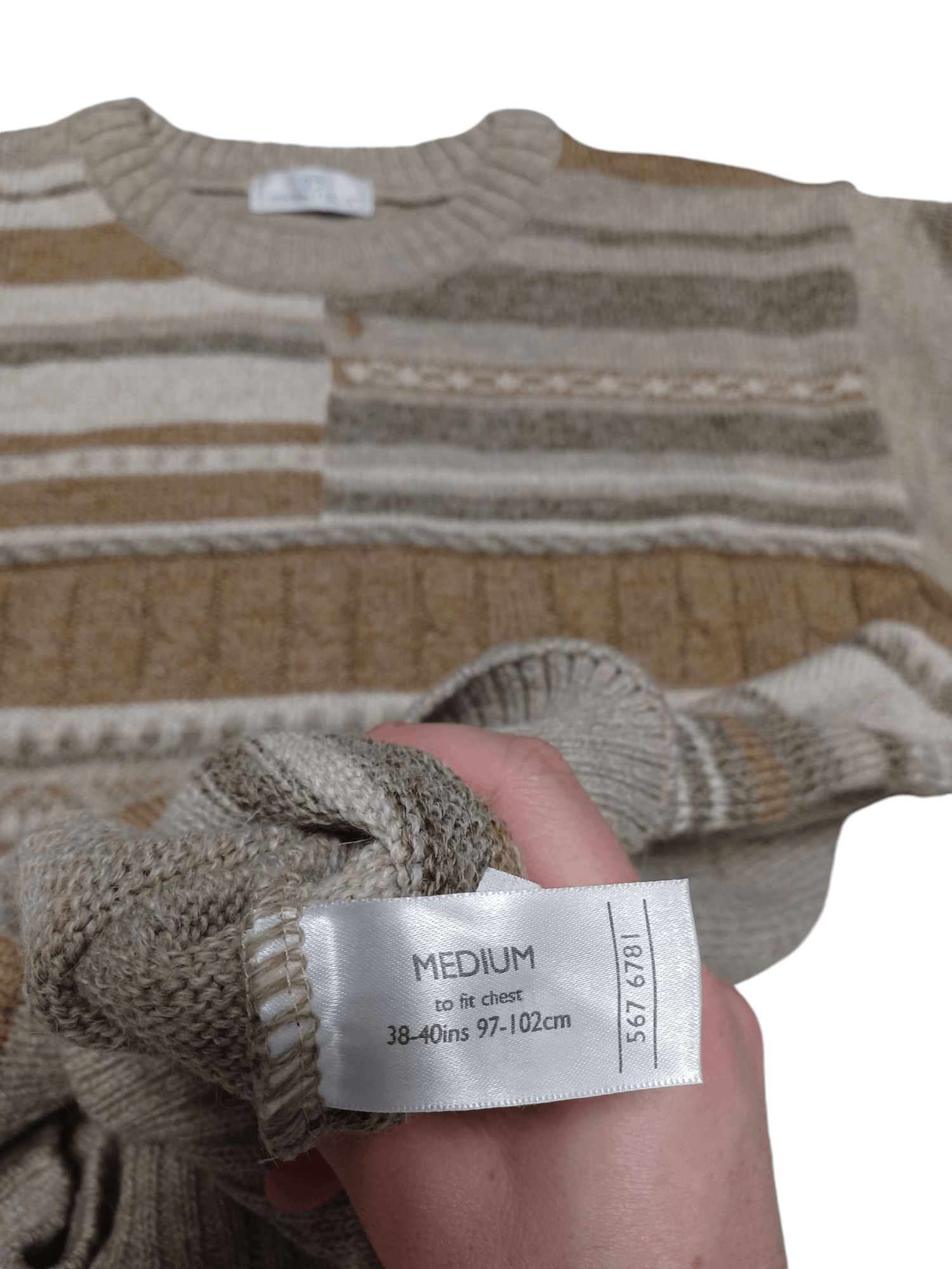 Other VINTAGE MADE IN UK OLDMONEY 90S WOOL ALPACCA SWEATER Size US M / EU 48-50 / 2 - 3 Thumbnail