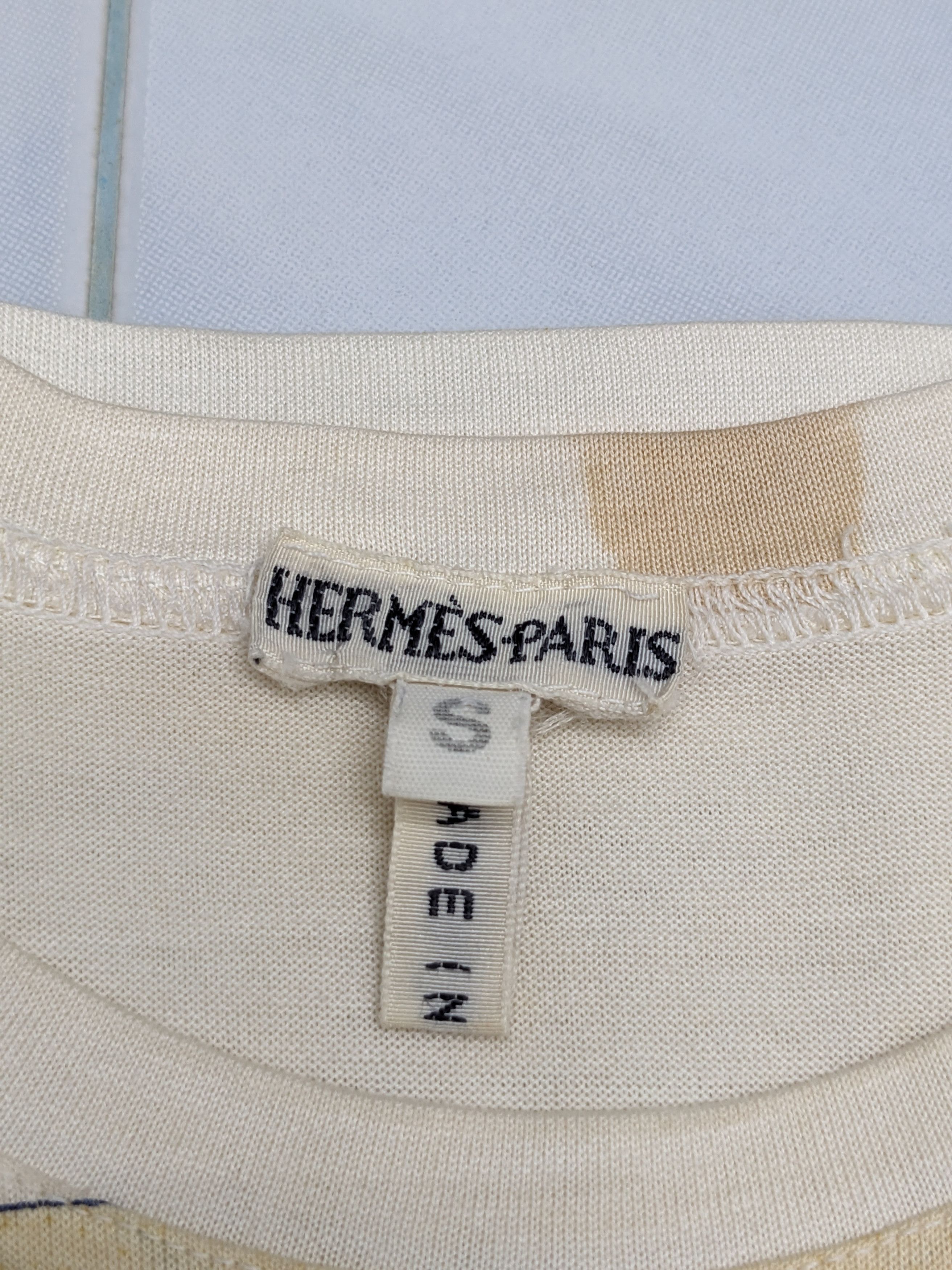 Hermes HERMES TSHIRT Size US S / EU 44-46 / 1 - 9 Thumbnail