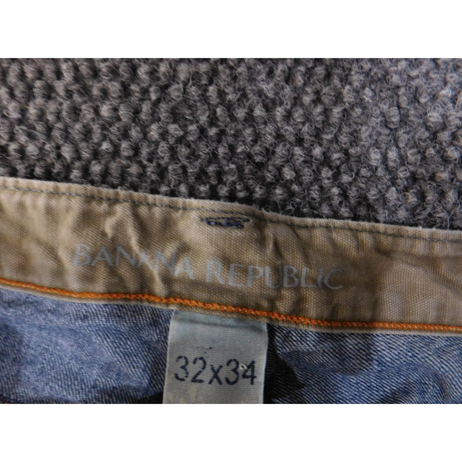 Banana Republic VINTAGE Banana Republic Jeans Mens 32x34 Distressed Straight Leg Denim Dominican Republic Blue 32 34 Jeans Mens Boys Girls Size US 32 / EU 48 - 7 Thumbnail