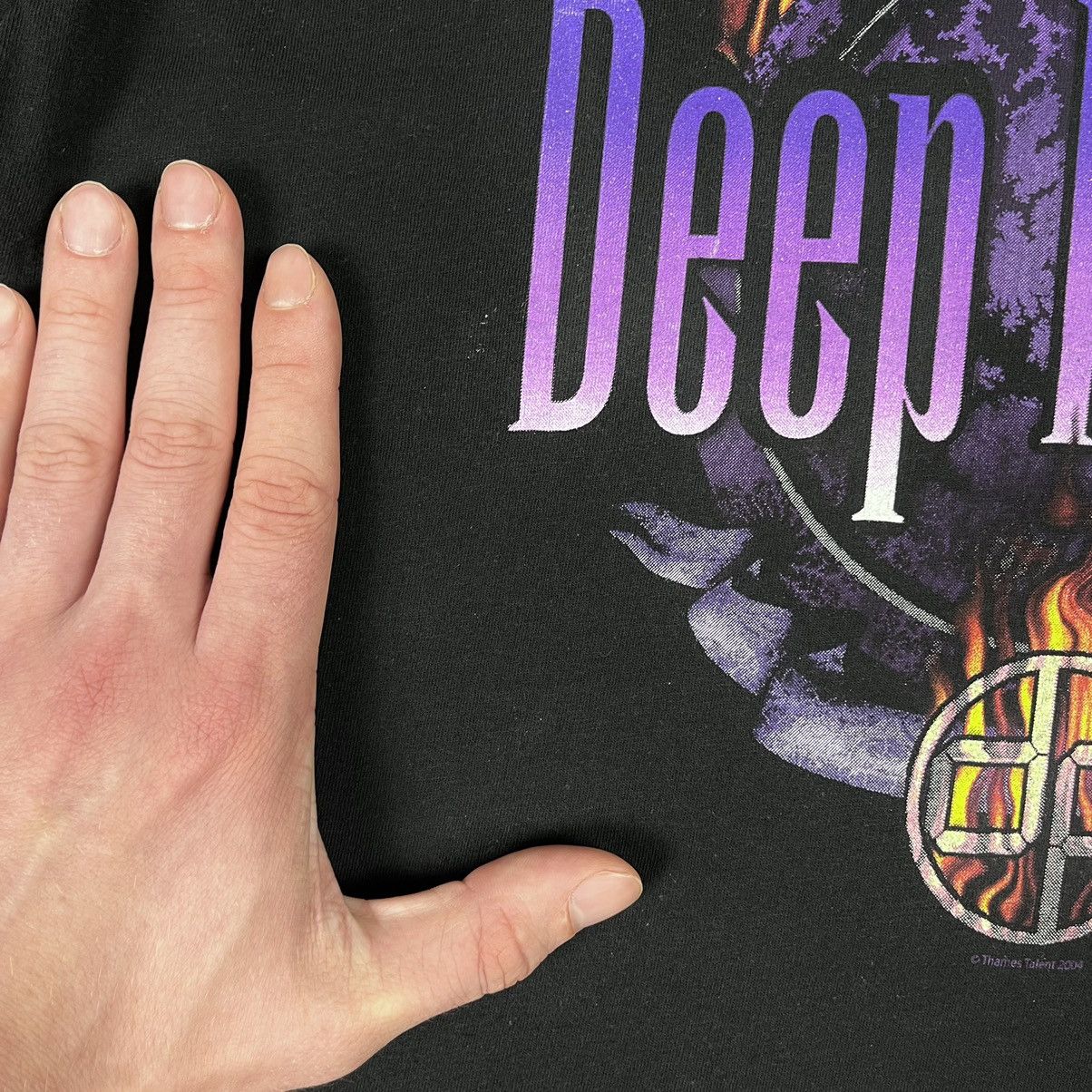 Band Tees Vintage Deep Purple tour rock band tee 2004 Size US L / EU 52-54 / 3 - 12 Thumbnail