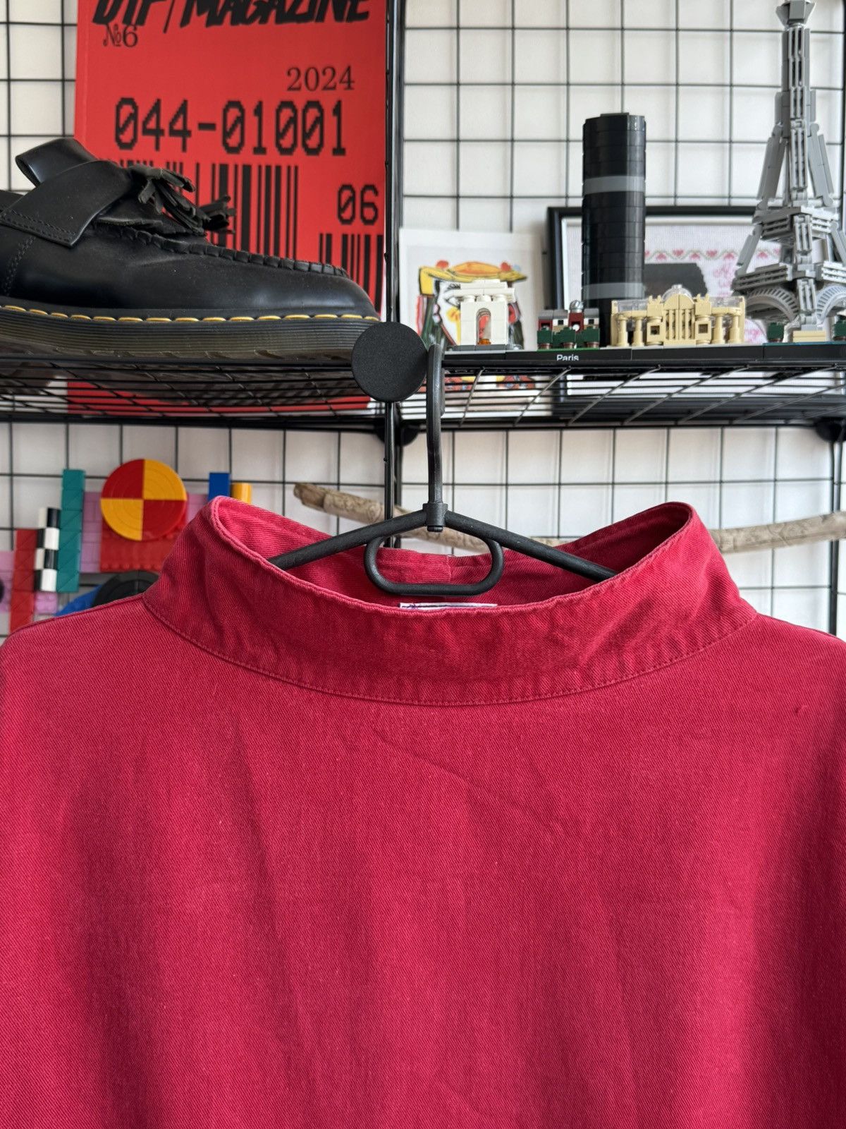 Vintage Vintage 70s Antony Sheppard Moleskin Smock Fisherman Shirt Size US M / EU 48-50 / 2 - 5 Thumbnail