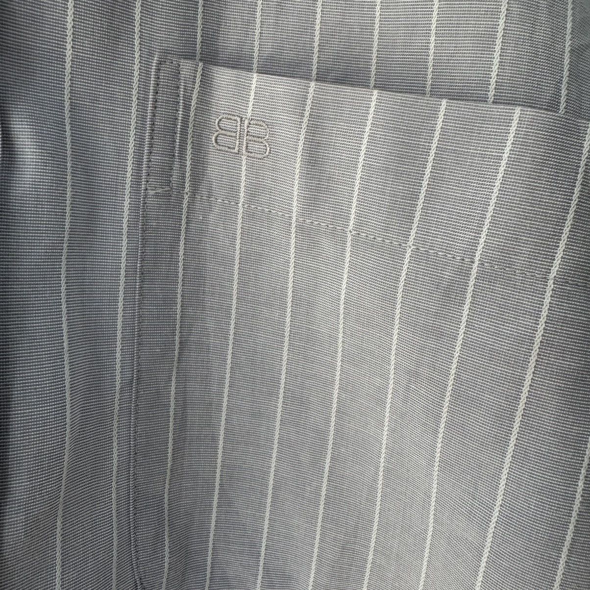 Balenciaga Vintage Balenciaga Stripes Shirt Size US M / EU 48-50 / 2 - 5 Thumbnail
