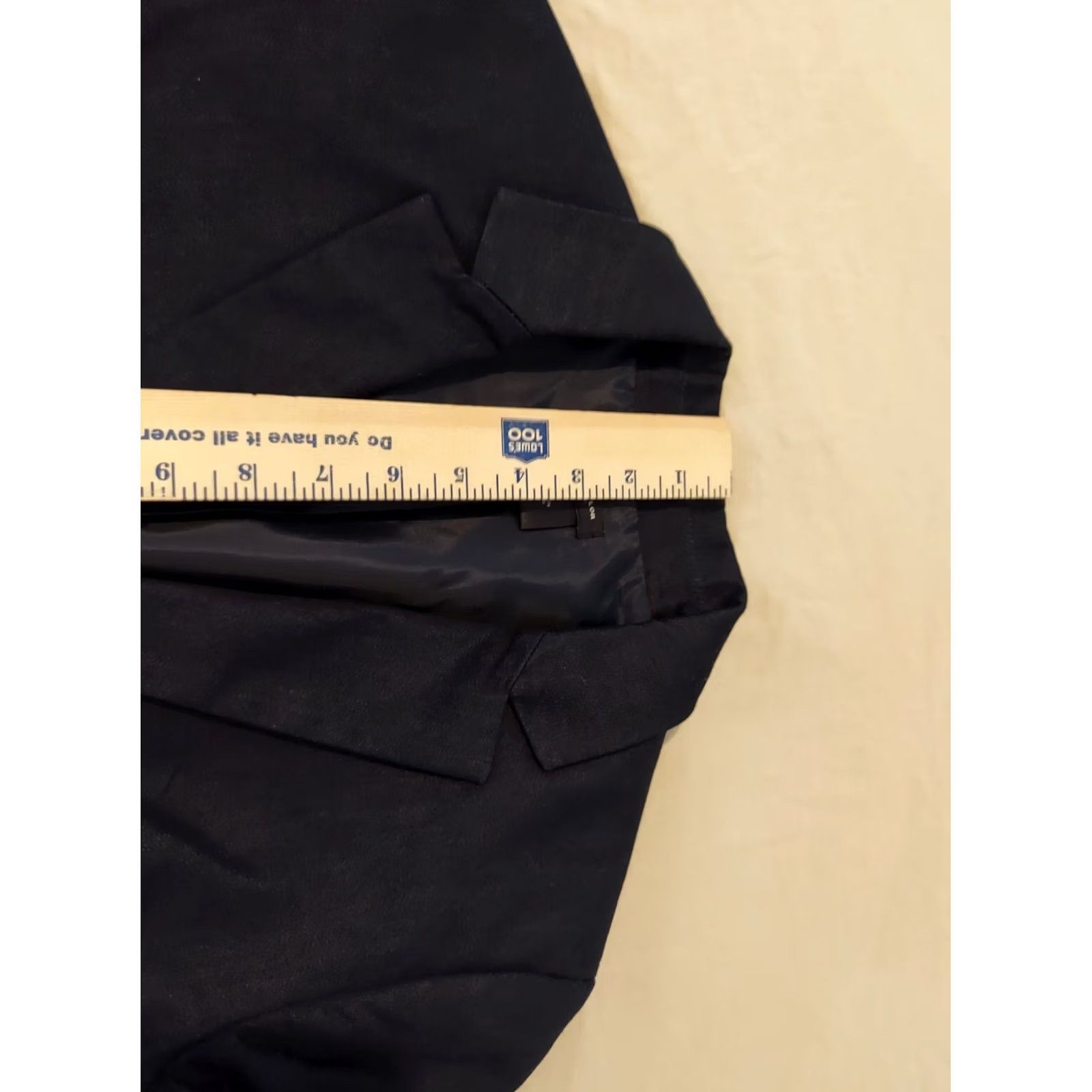Ann Taylor Womens Ann Taylor Blazer Jacket 8 Black Cotton Womens Blazer Jacket 8 Black Cotton Size M / US 6-8 / IT 42-44 - 6 Thumbnail