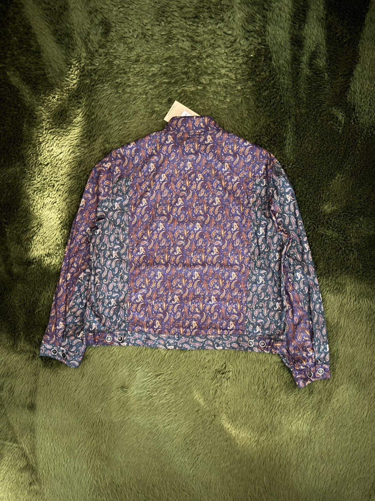 EASTLOGUE [L] EASTLOGUE Multi Paisley Trucker Shirt Jacket Size US L / EU 52-54 / 3 - 6 Thumbnail
