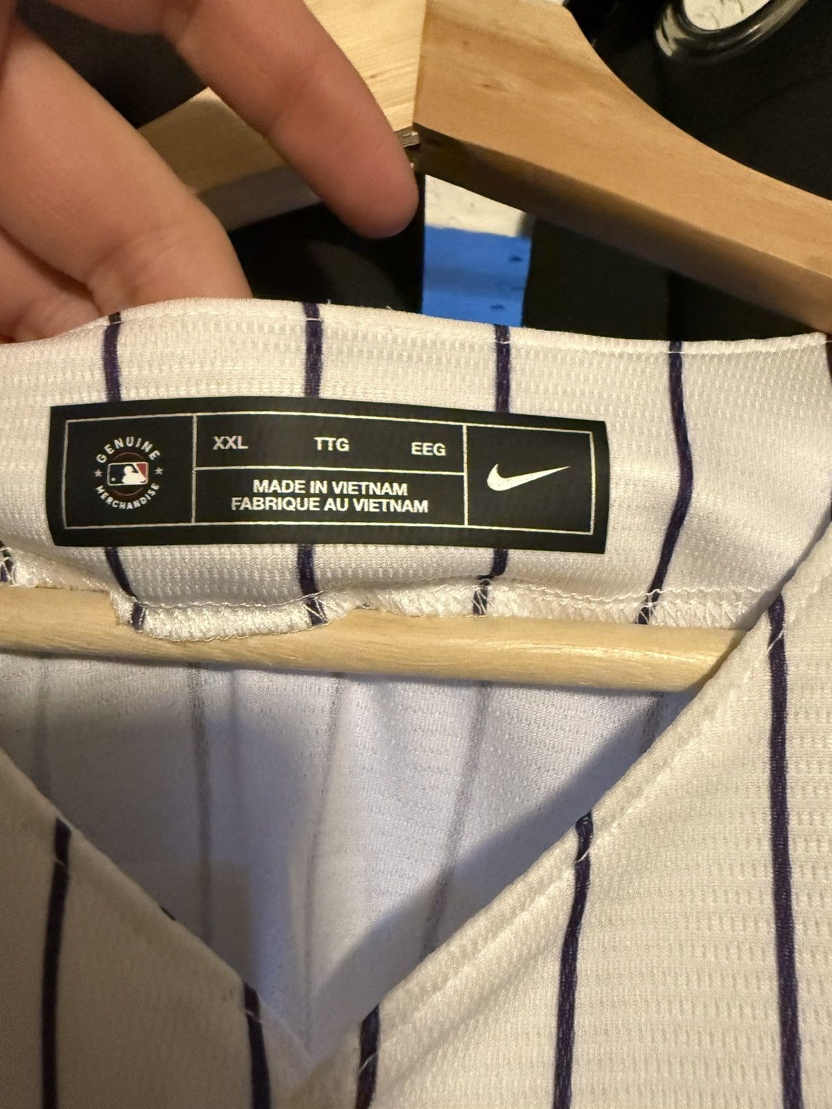 MLB × Nike Nike MLB Colorado Rockies Jersey Size US XXL / EU 58 / 5 - 5 Thumbnail