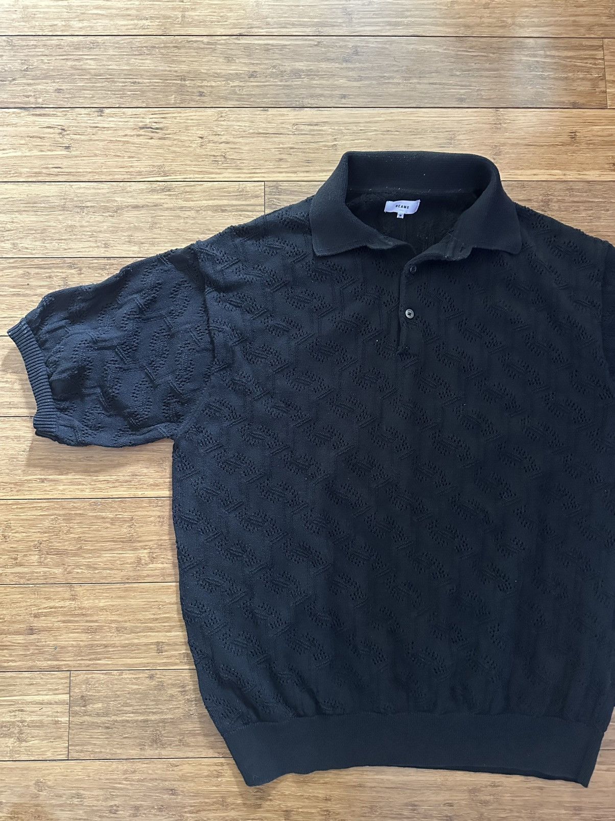 Beams Plus Beams Plus Polo Knit Shirt Size US L / EU 52-54 / 3 - 3 Thumbnail