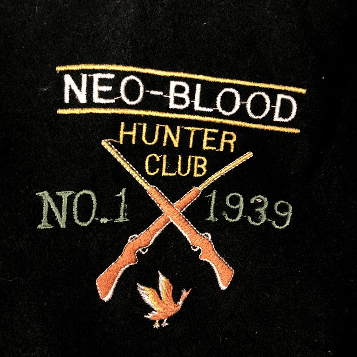 Japanese Brand 🔥90’s Wool Varsity Jacket Neo Blood Big Logo Spell Out Size US M / EU 48-50 / 2 - 14 Thumbnail