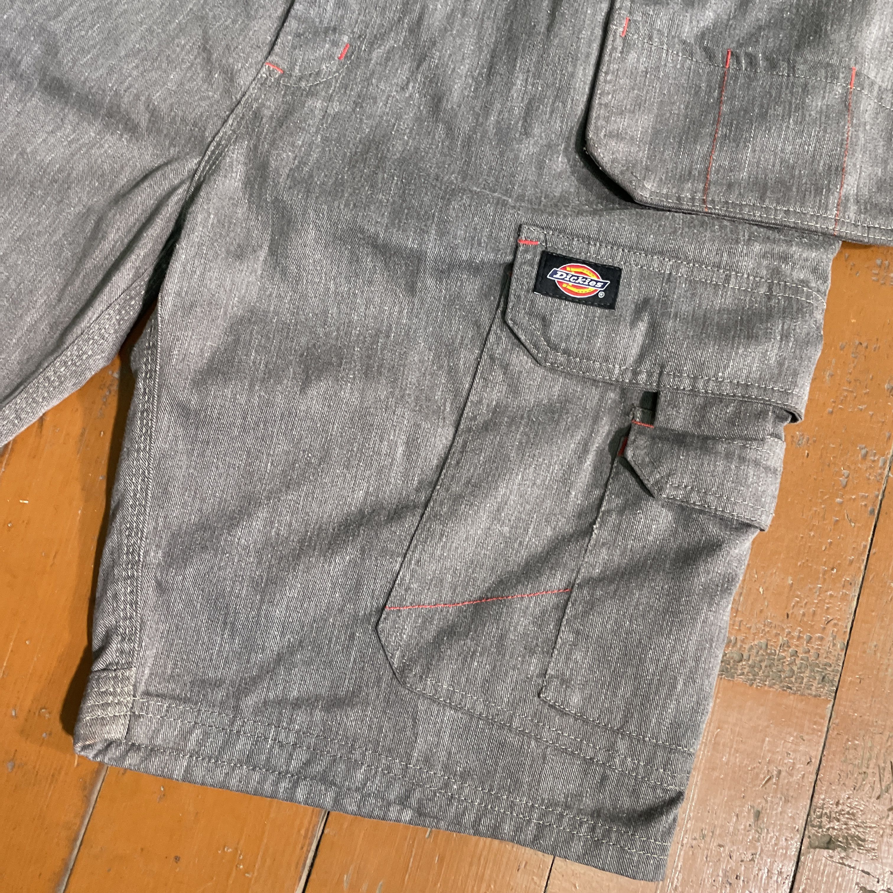 Dickies Vintage Dickies Work Shorts – Gray/Charcoal Canvas | W40 Size US 40 / EU 56 - 6 Thumbnail