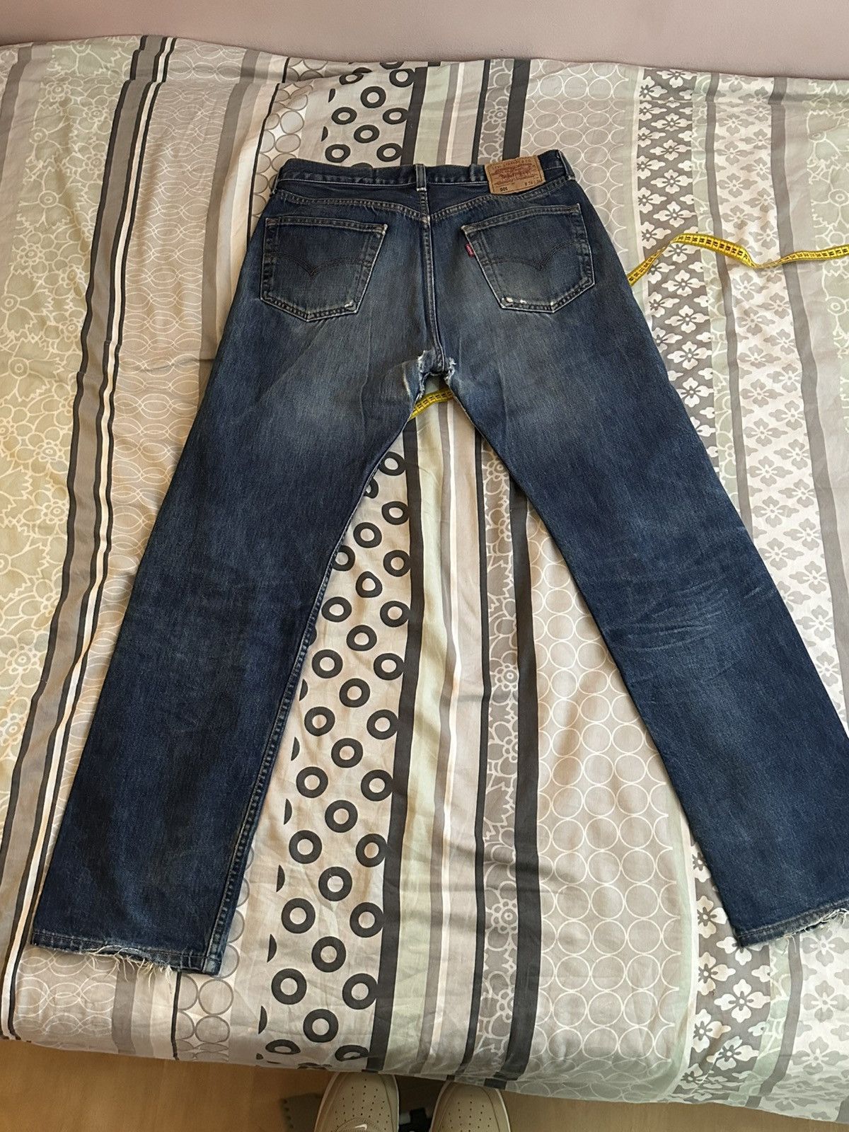 Levi's × Levi's Vintage Clothing × Vintage Vintage distressed Levi’s jeans W34 L32 Size US 34 / EU 50 - 2 Thumbnail