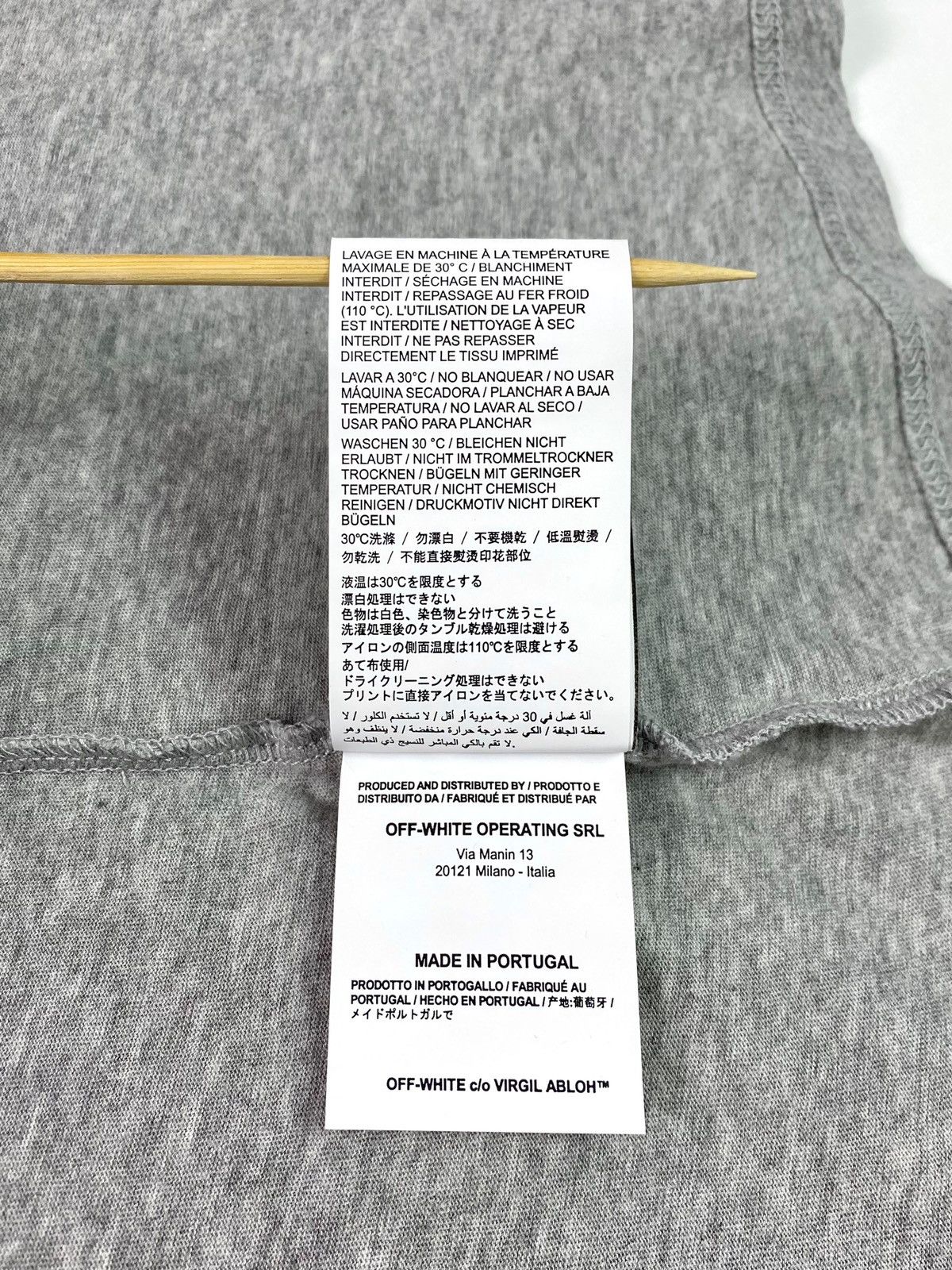 Off-White × Virgil Abloh tshirt OFF-WHITE tee t-shirt offwhite off white casual basic Size US M / EU 48-50 / 2 - 9 Thumbnail