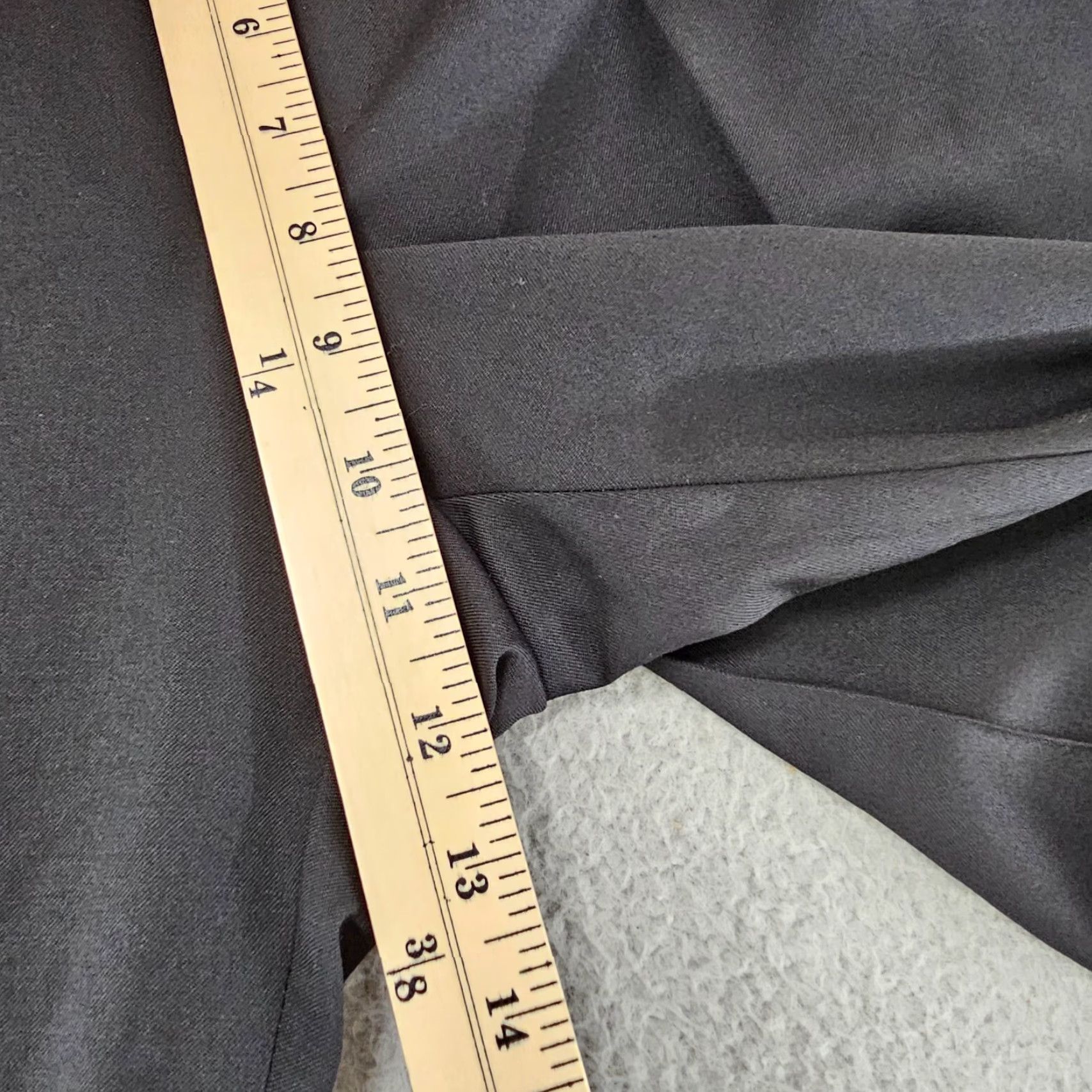 Hugo Boss Hugo Boss Dress Pants Mens Size 35x33 Black Johnstons Lenon Wool Flat Front Regular Straight Pants Mens Black Size US 35 - 4 Thumbnail