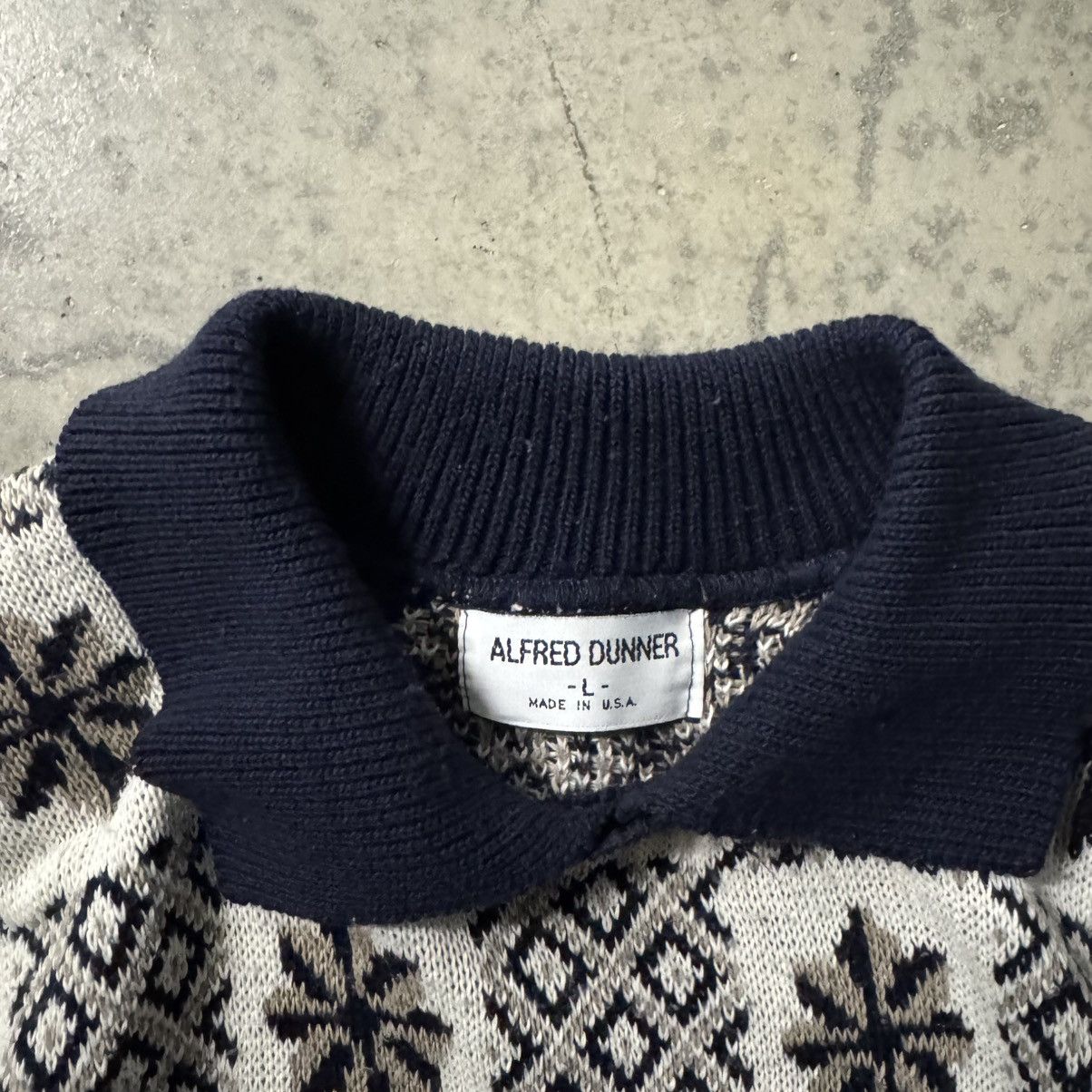 Vintage Vintage 90s Alfred Dunner Pattern Knit Sweater USA Large Size US L / EU 52-54 / 3 - 3 Thumbnail