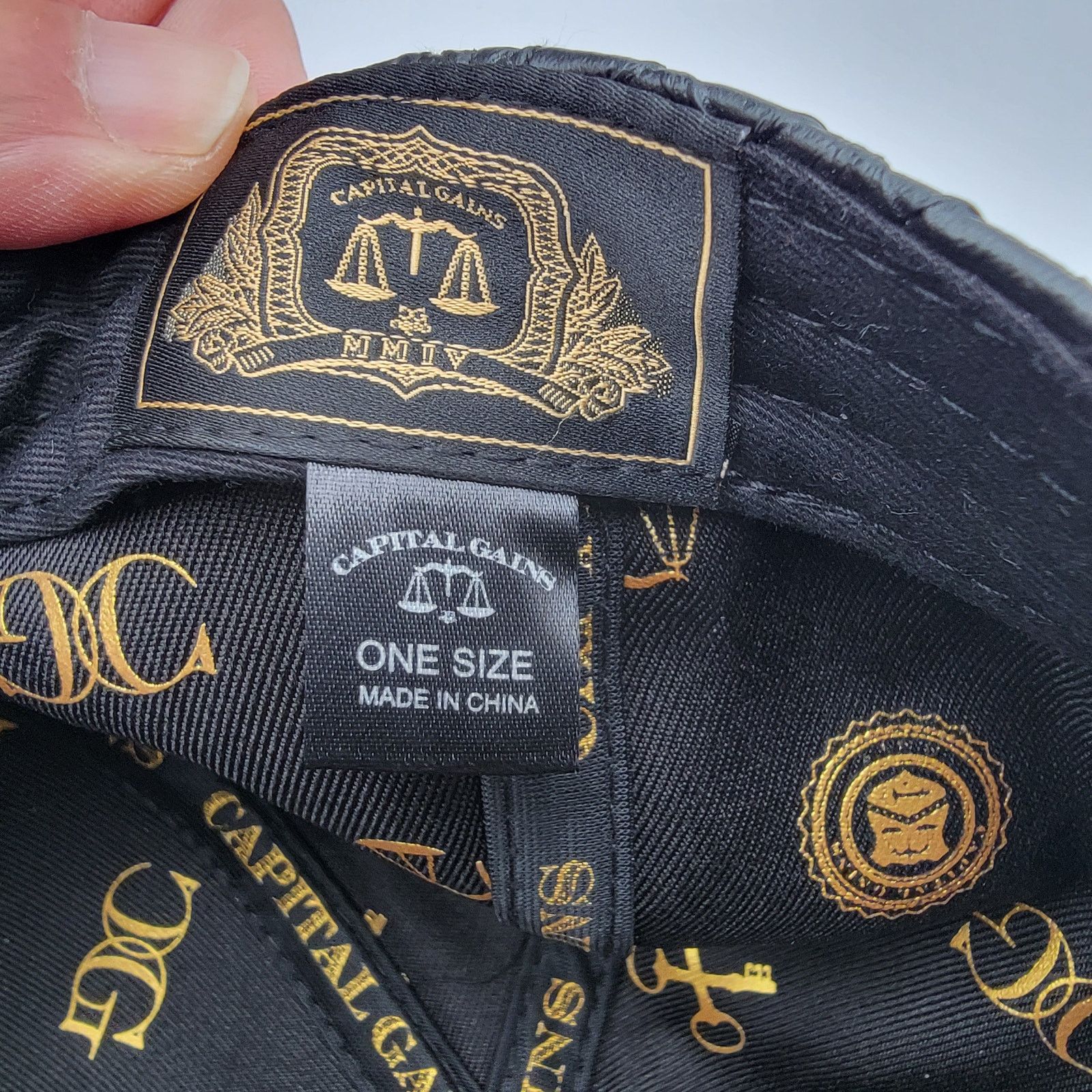 Kapital Capital Gains Backpack and Strapback Ballcap Bundle Black Size ONE SIZE - 16 Thumbnail