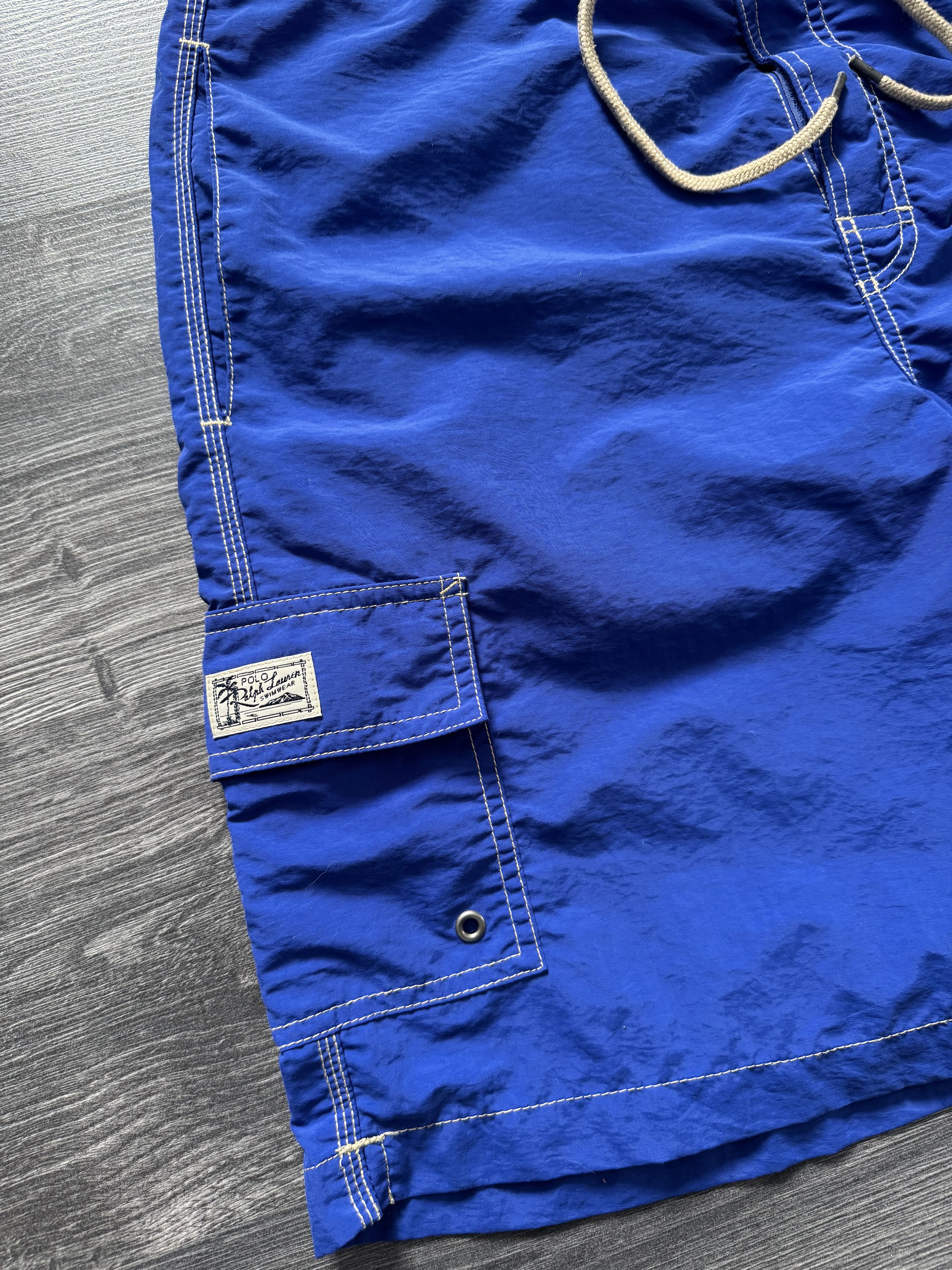 Polo Ralph Lauren Vintage Polo Ralph Lauren Nylon Shorts Casual Streetwear Size US 32 / EU 48 - 5 Thumbnail
