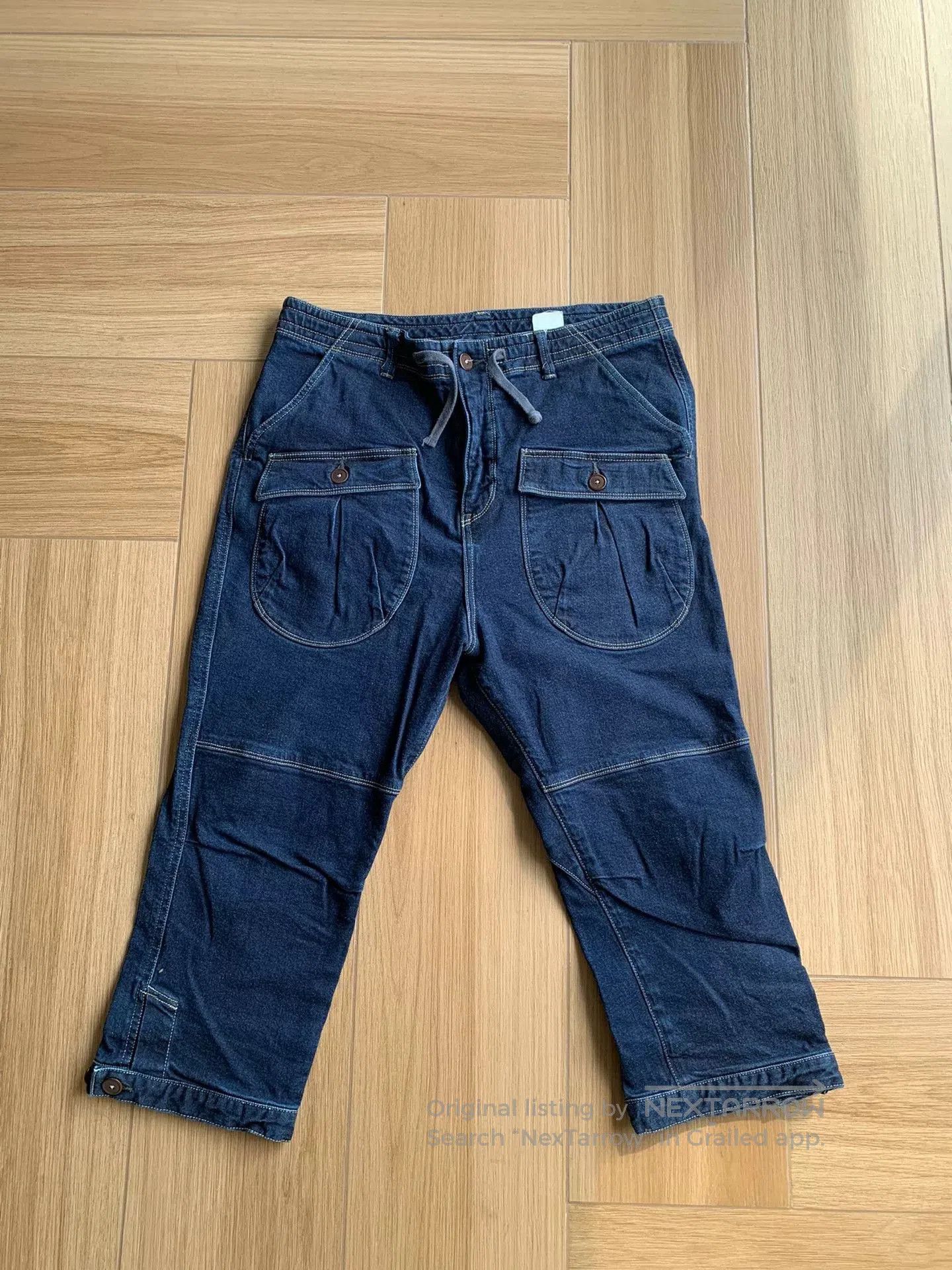 COLIMBO colimbo classic denim cropped pants japan. Size US 34 / EU 50 - 1 Thumbnail