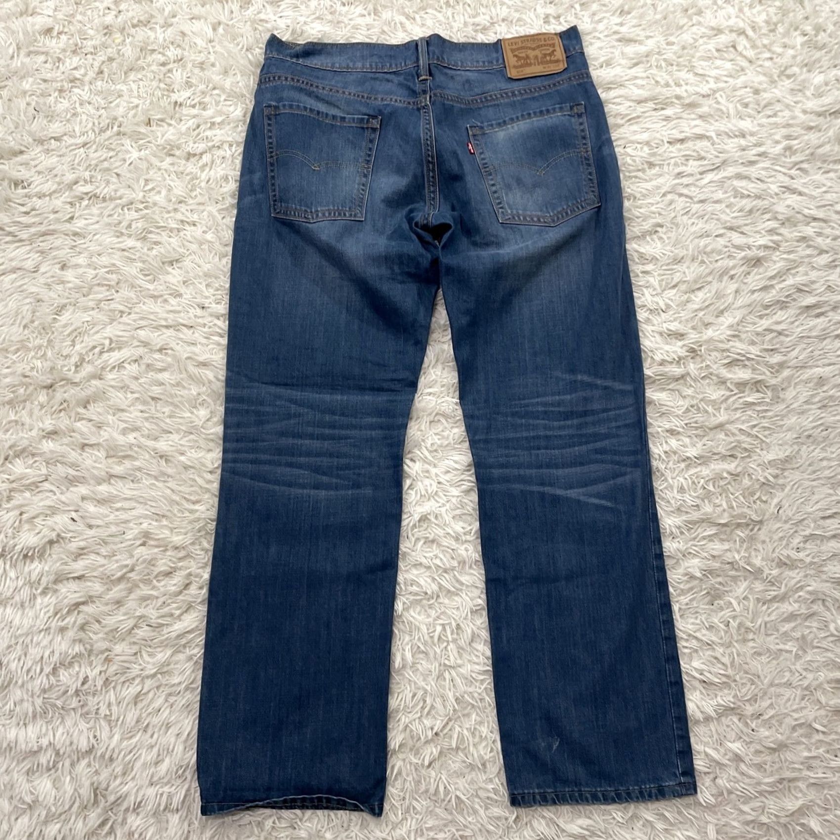 Levi's VINTAGE Levi's Jeans 514 Jeans Men 36x32 Blue Straight Wash Denim 36 Size US 36 / EU 52 - 2 Thumbnail